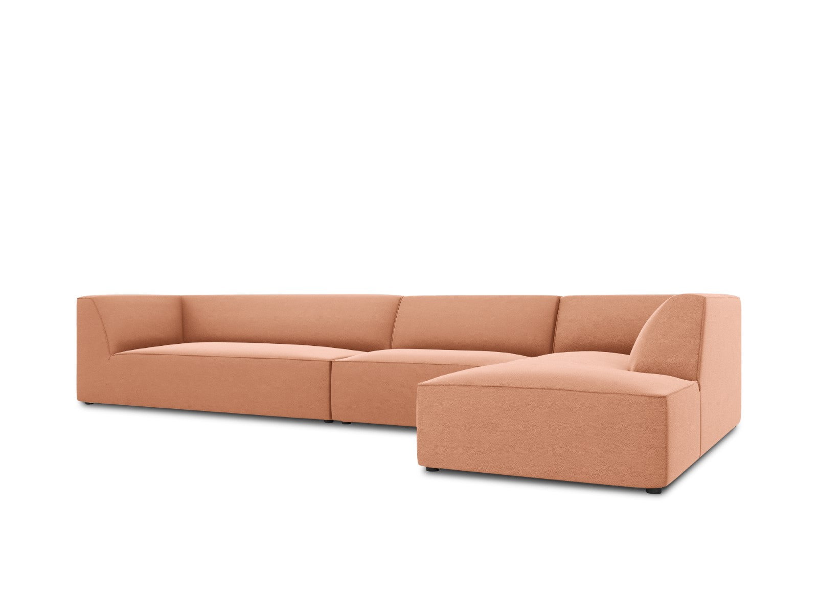 Ecksofa Ruby, 5 Sitze, 366x180cm, Material: Samt