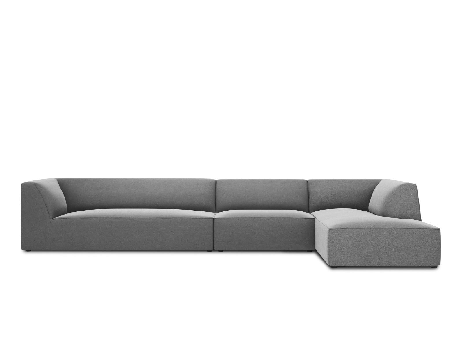 Ecksofa Ruby, 5 Sitze, 366x180cm, Material: Samt