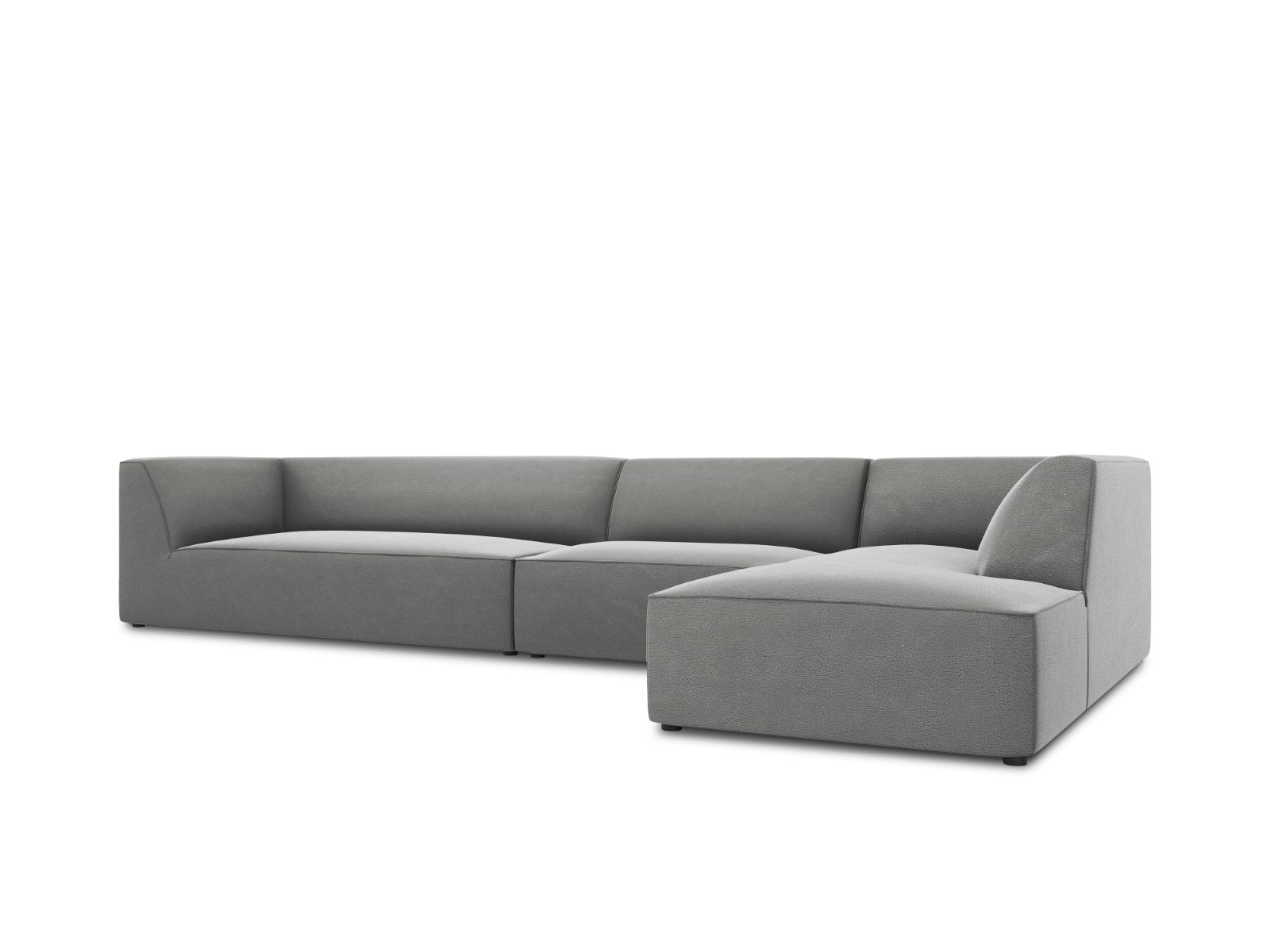 Ecksofa Ruby, 5 Sitze, 366x180cm, Material: Samt