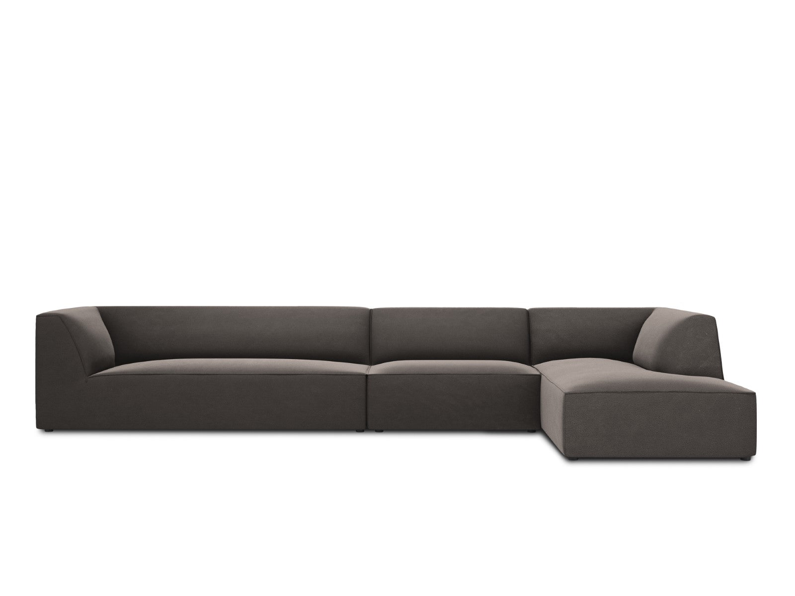 Ecksofa Ruby, 5 Sitze, 366x180cm, Material: Samt