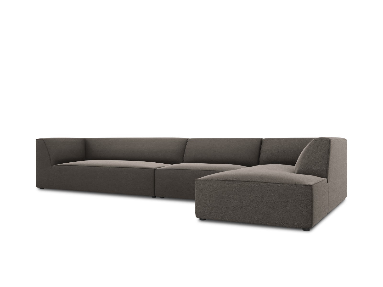 Ecksofa Ruby, 5 Sitze, 366x180cm, Material: Samt