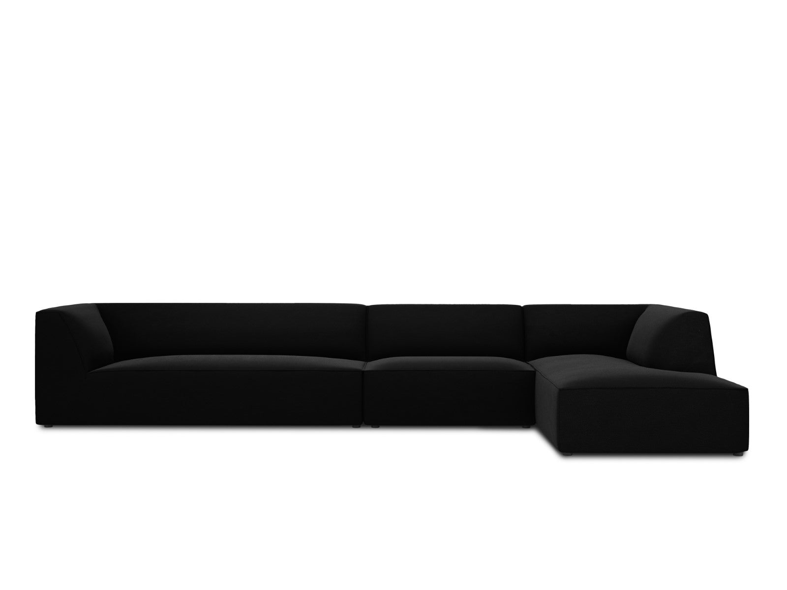 Ecksofa Ruby, 5 Sitze, 366x180cm, Material: Samt