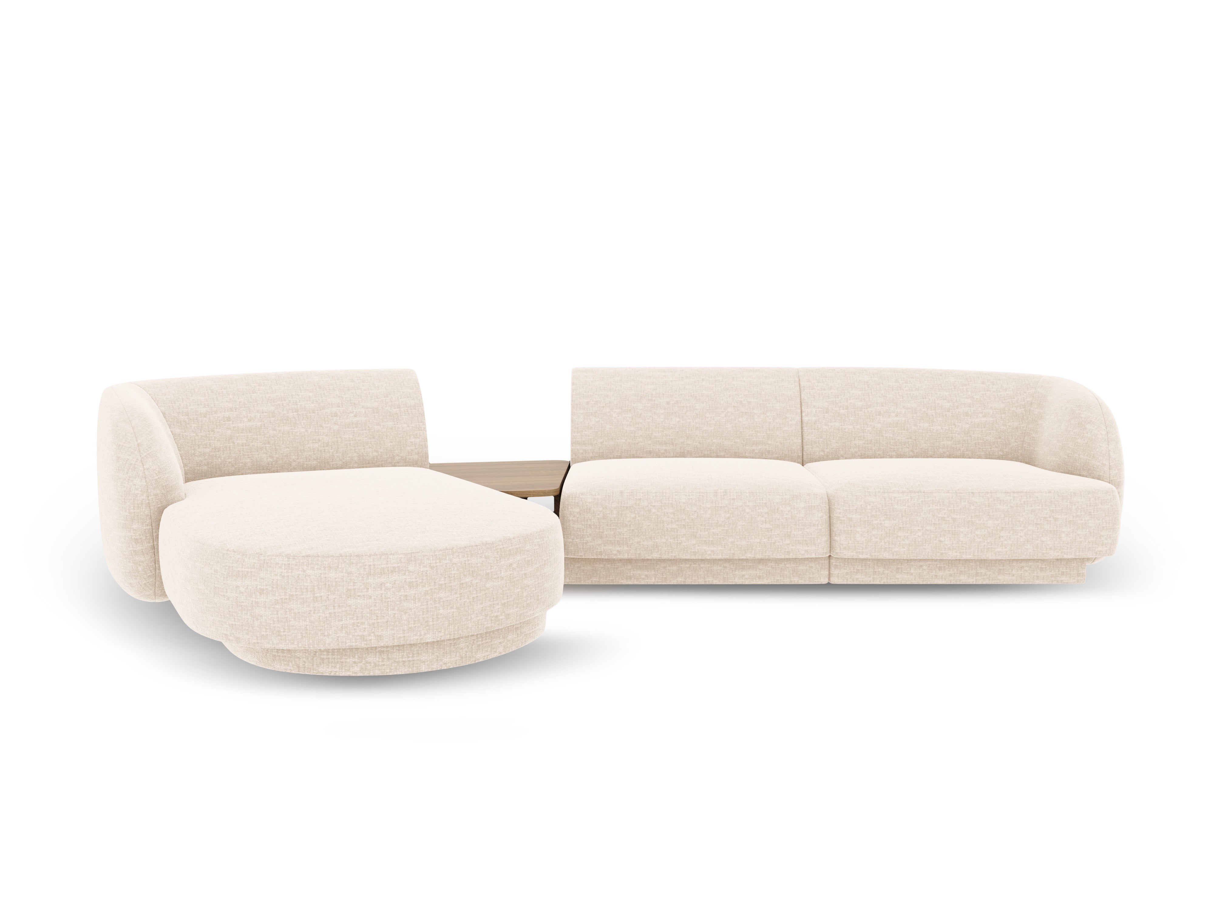 Sitzgarnitur Miley 303x178 cm, Material: Chenille