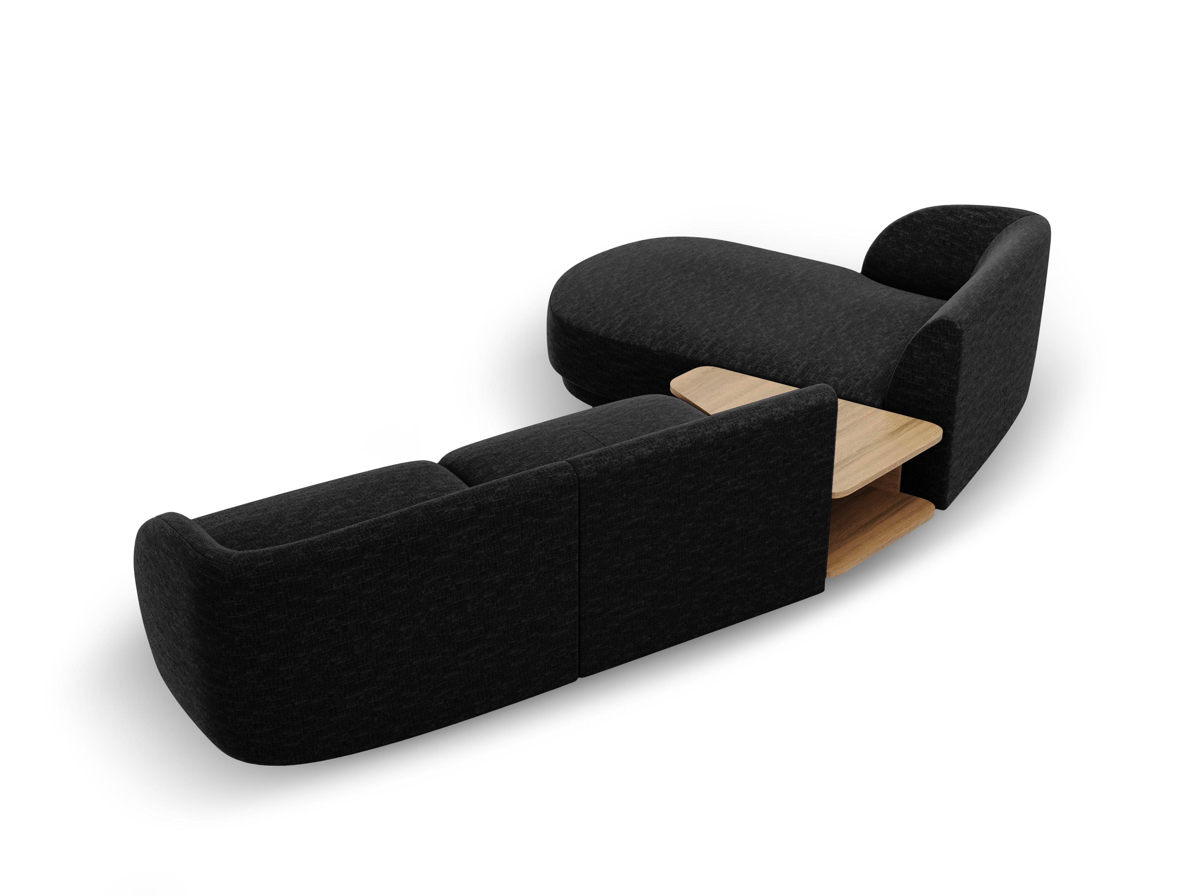 Sitzgarnitur Miley 303x178 cm, Material: Chenille