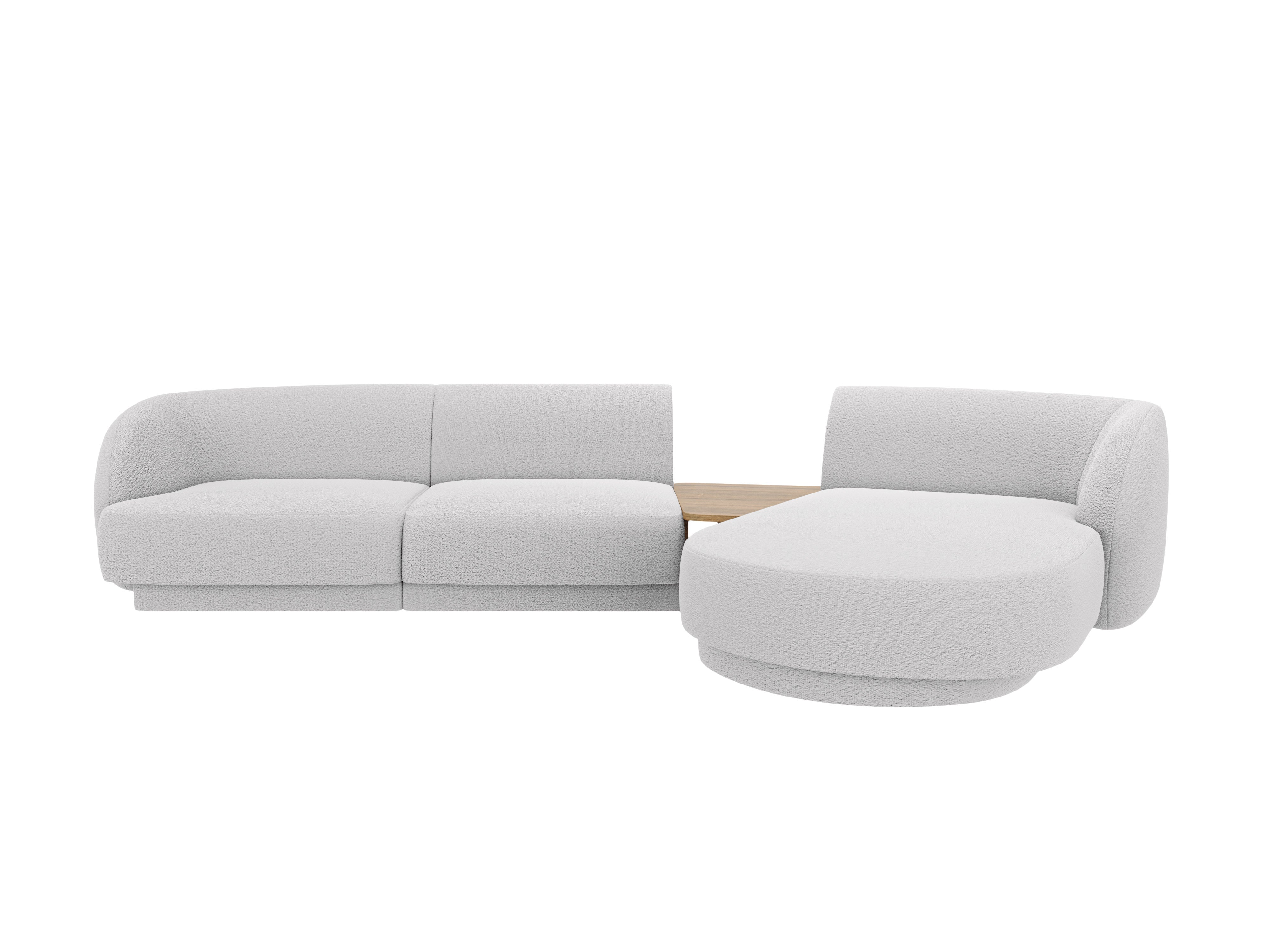 Sitzgarnitur Miley 303x178 cm, Material: Bouclé