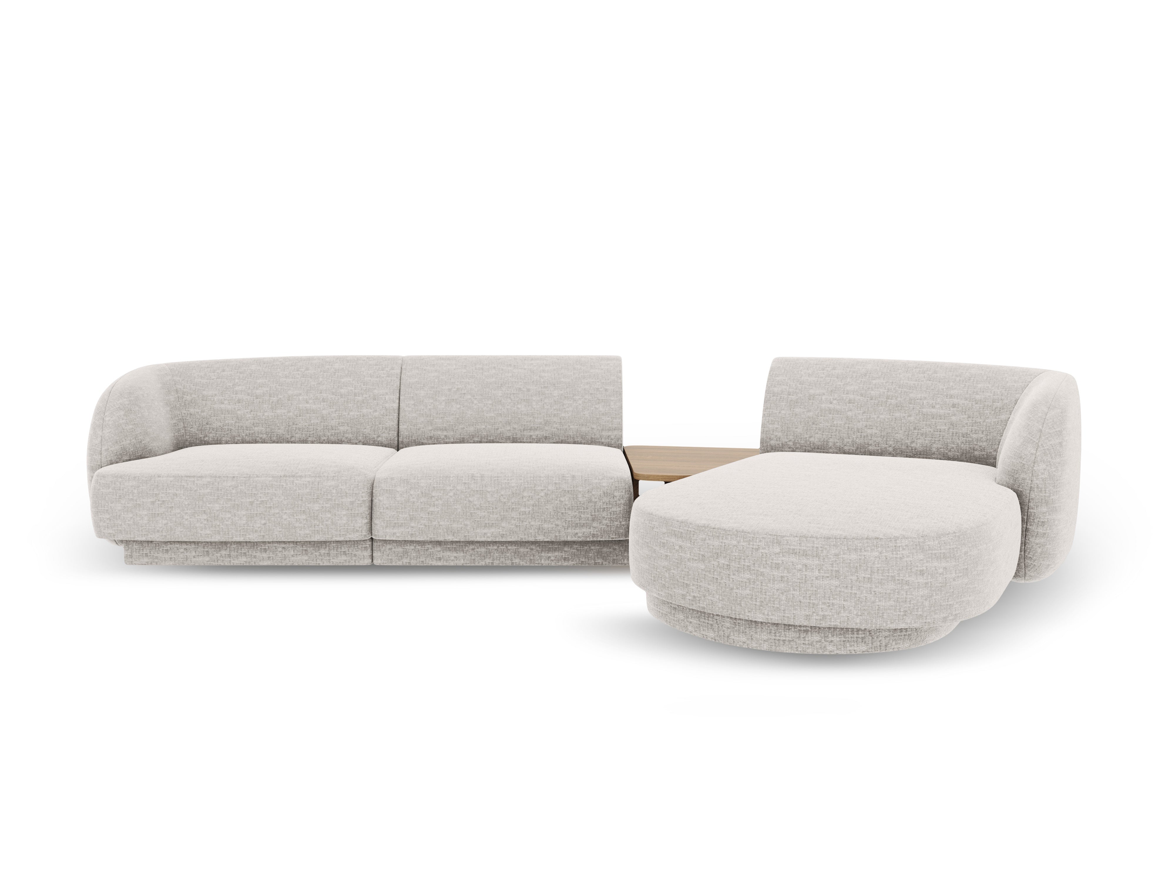 Sitzgarnitur Miley 303x178 cm, Material: Chenille