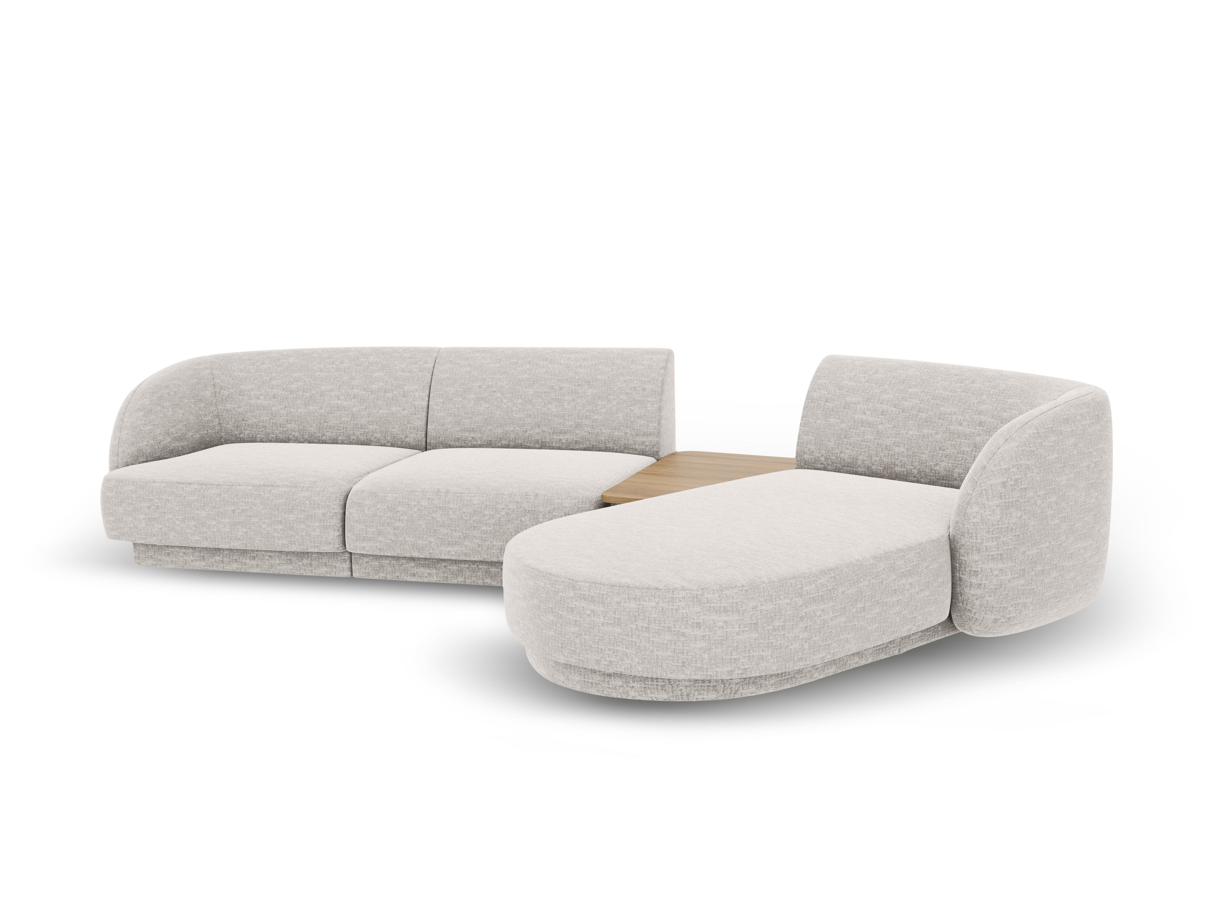 Sitzgarnitur Miley 303x178 cm, Material: Chenille