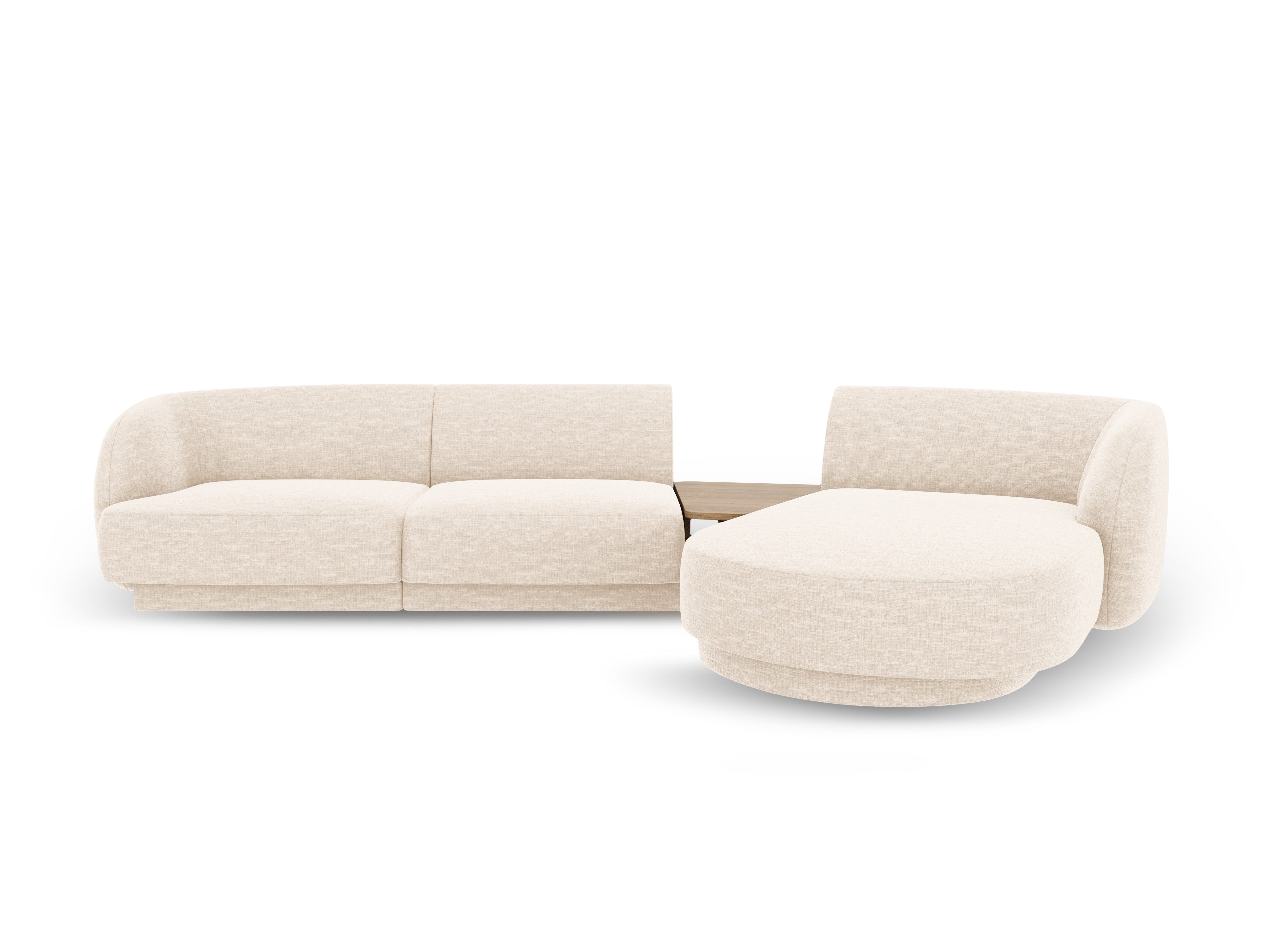 Sitzgarnitur Miley 303x178 cm, Material: Chenille