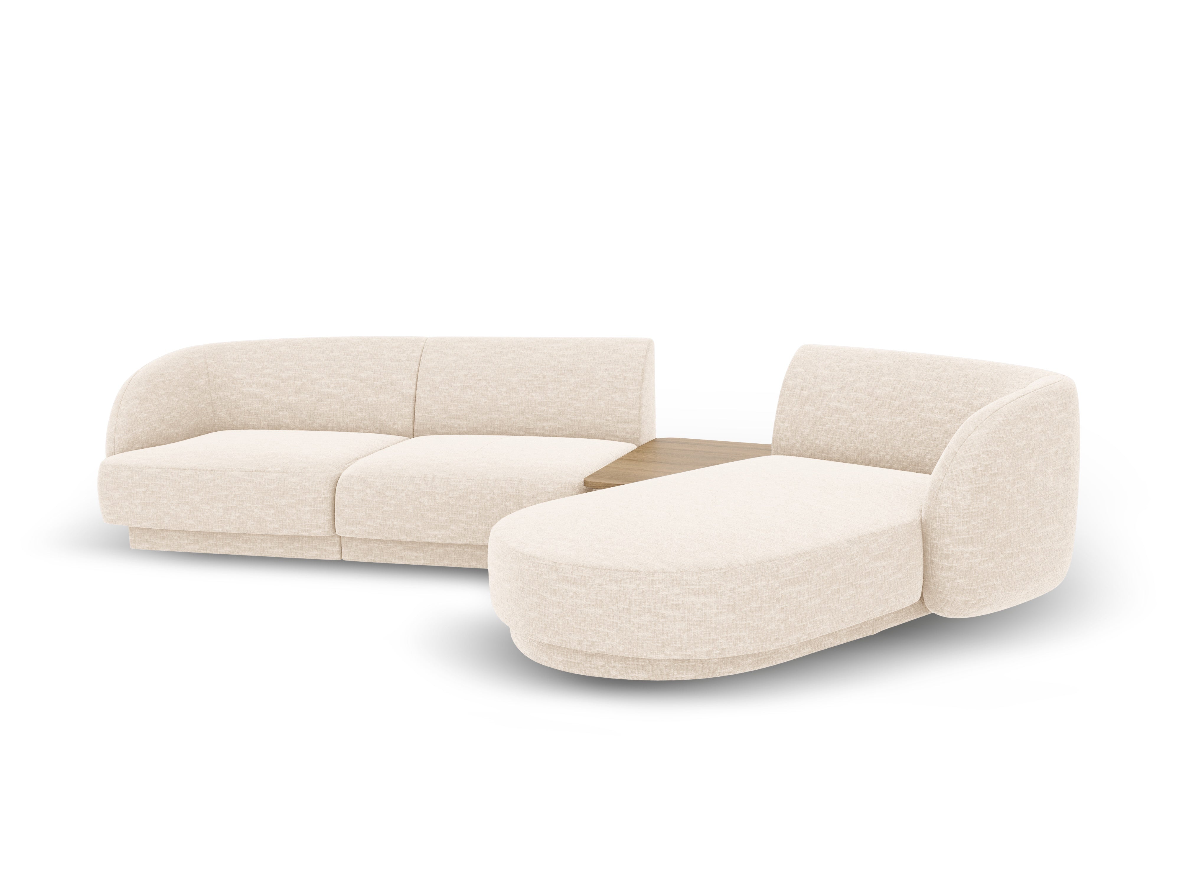 Sitzgarnitur Miley 303x178 cm, Material: Chenille