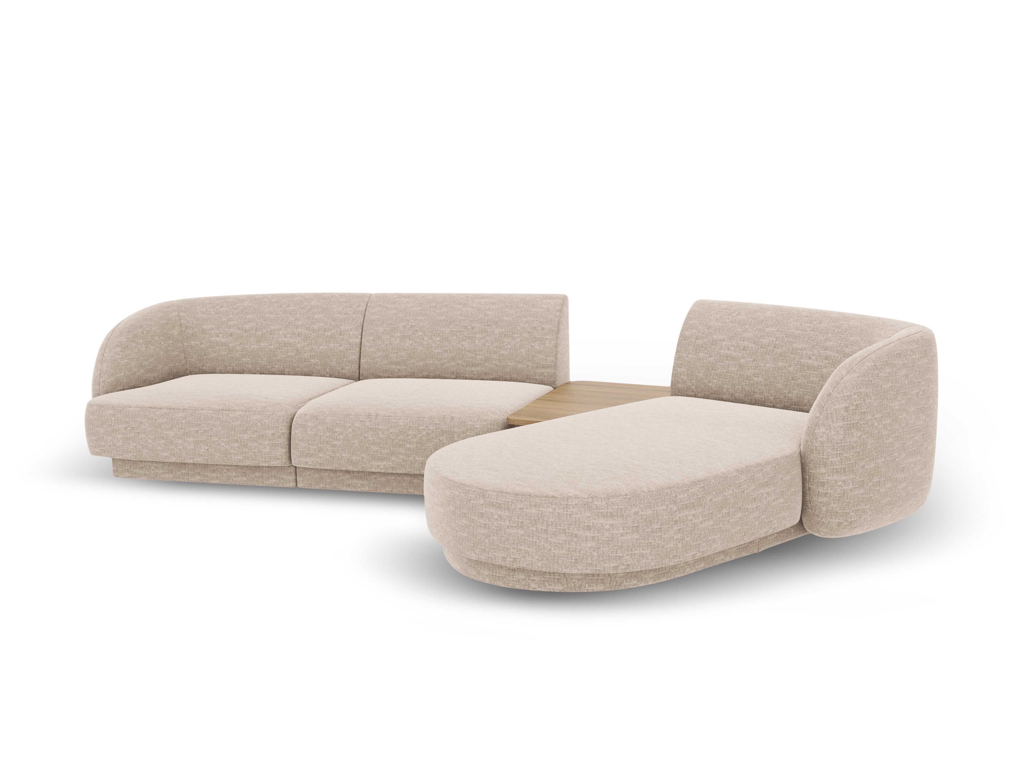 Sitzgarnitur Miley 303x178 cm, Material: Chenille