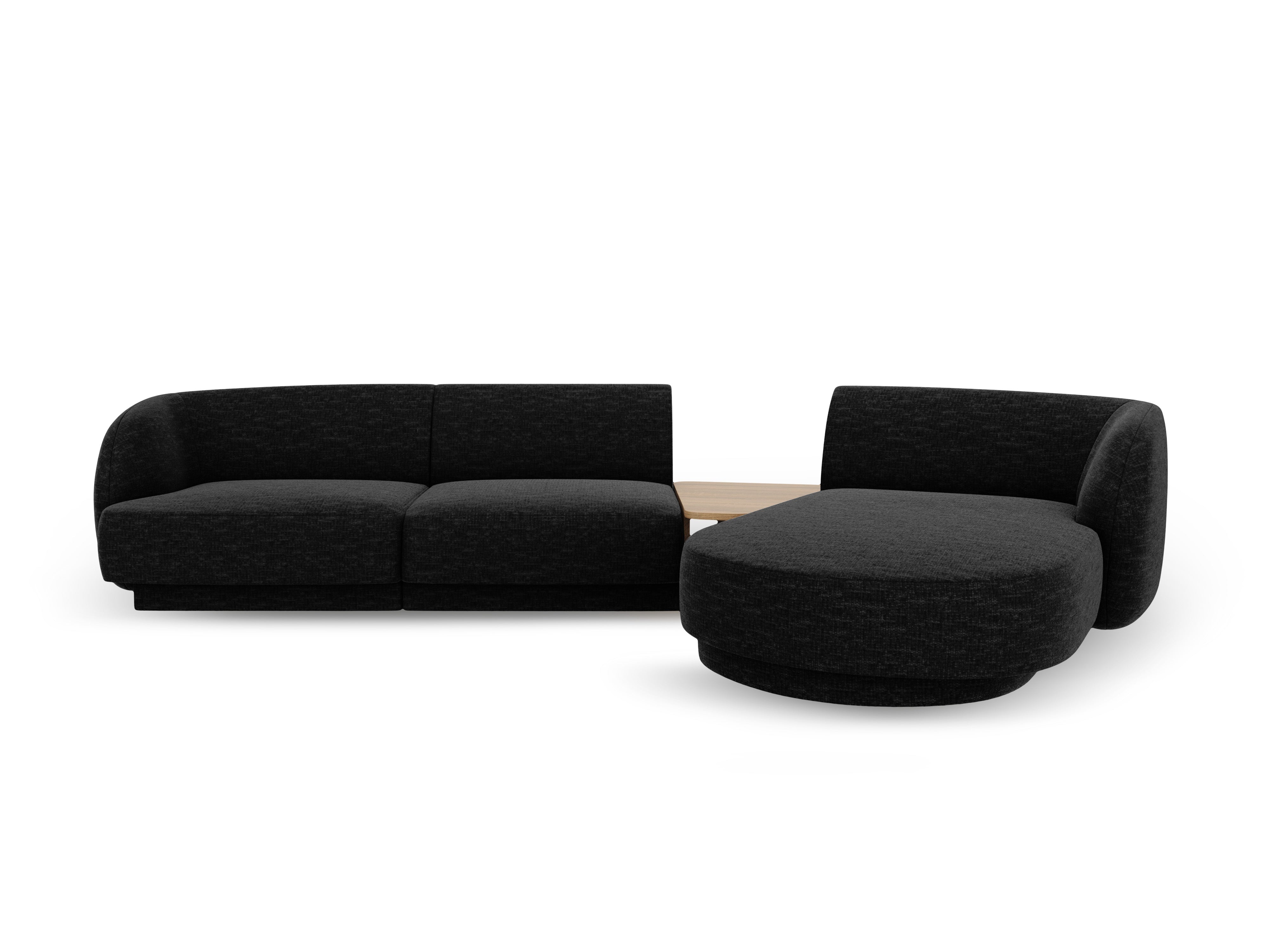 Sitzgarnitur Miley 303x178 cm, Material: Chenille