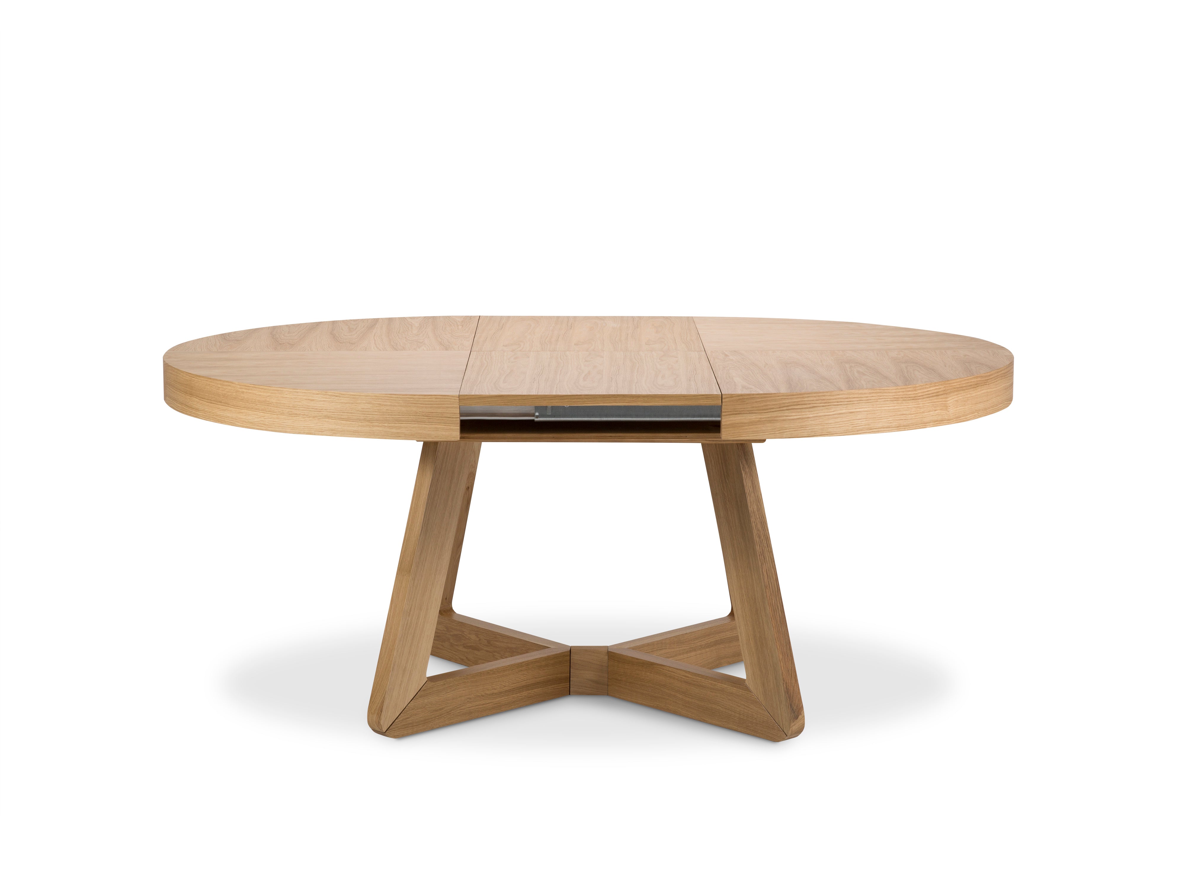 Ausziehbarer Esstisch Dustin 130/230x130cm, Material: Eiche 