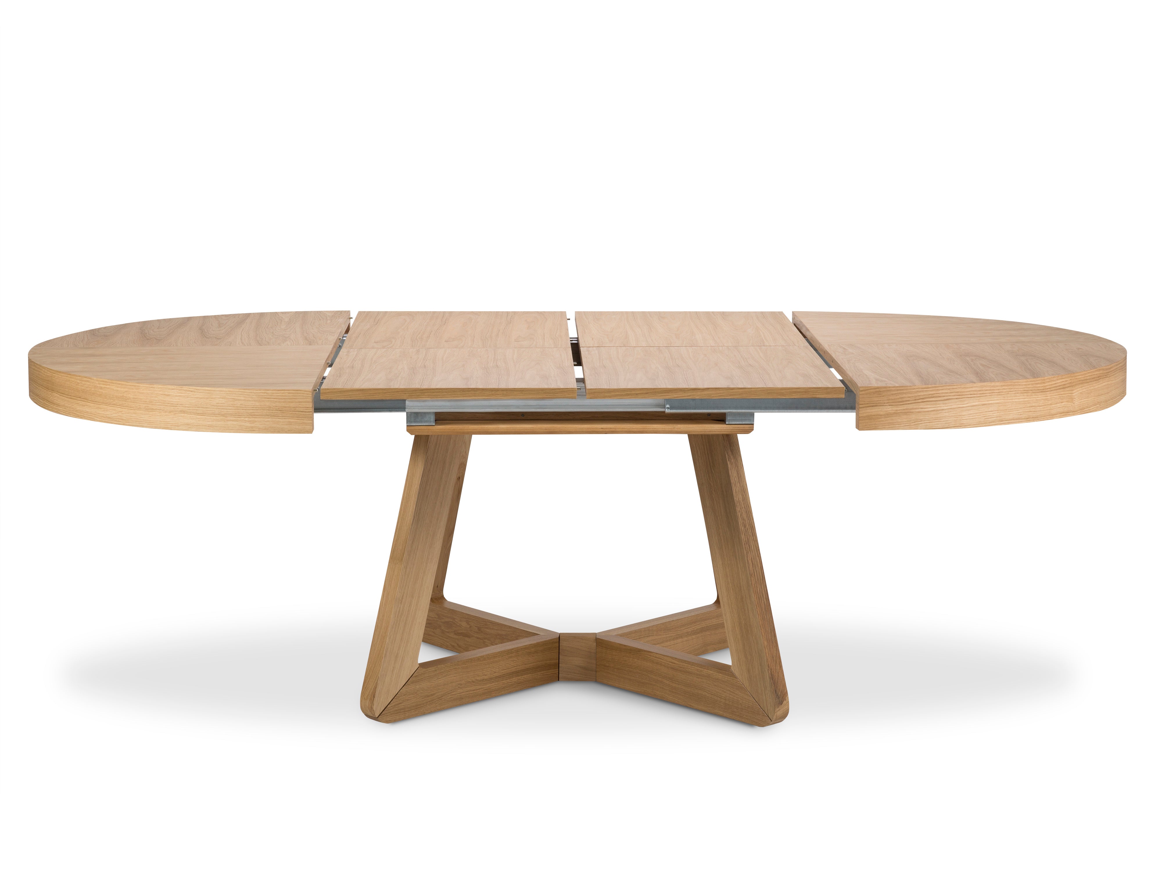 Ausziehbarer Esstisch Dustin 130/230x130cm, Material: Eiche 