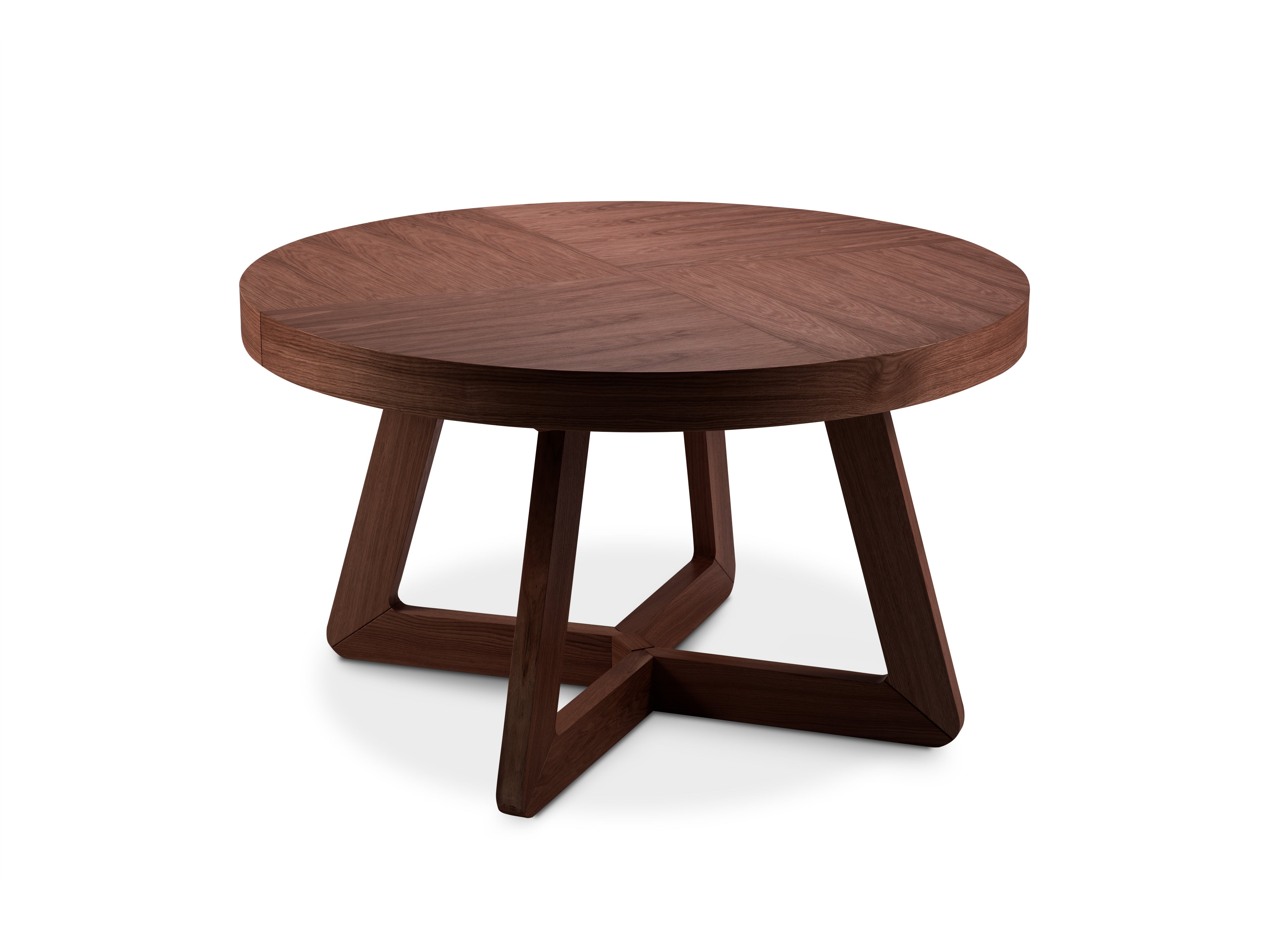 Ausziehbarer Esstisch Dustin 130/230x130cm, Material: Eiche 