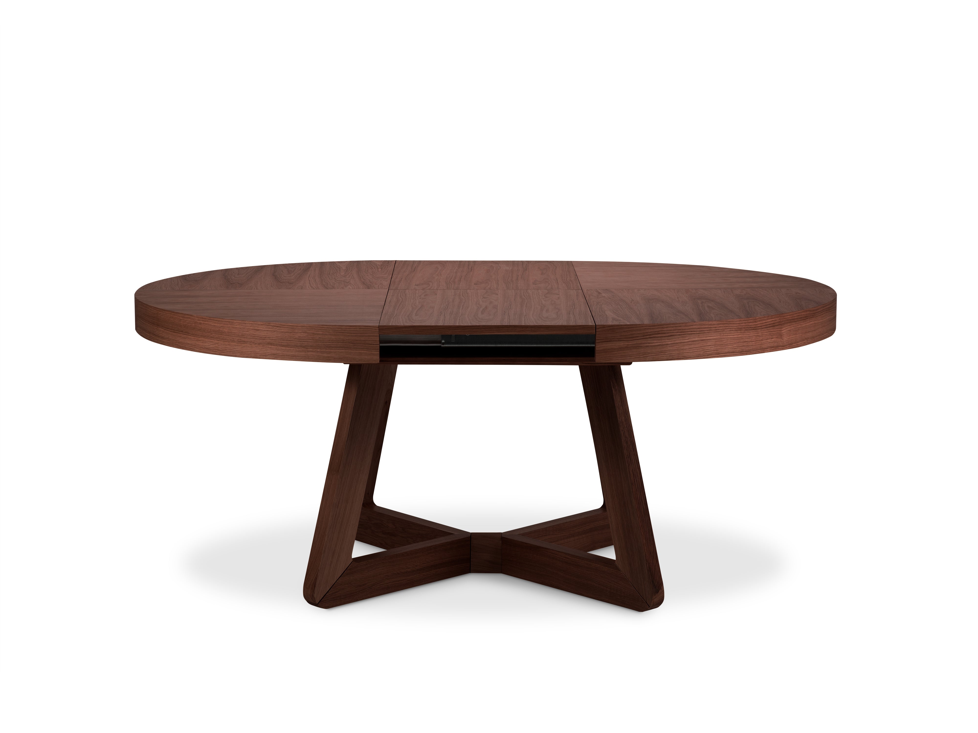 Ausziehbarer Esstisch Dustin 130/230x130cm, Material: Eiche 