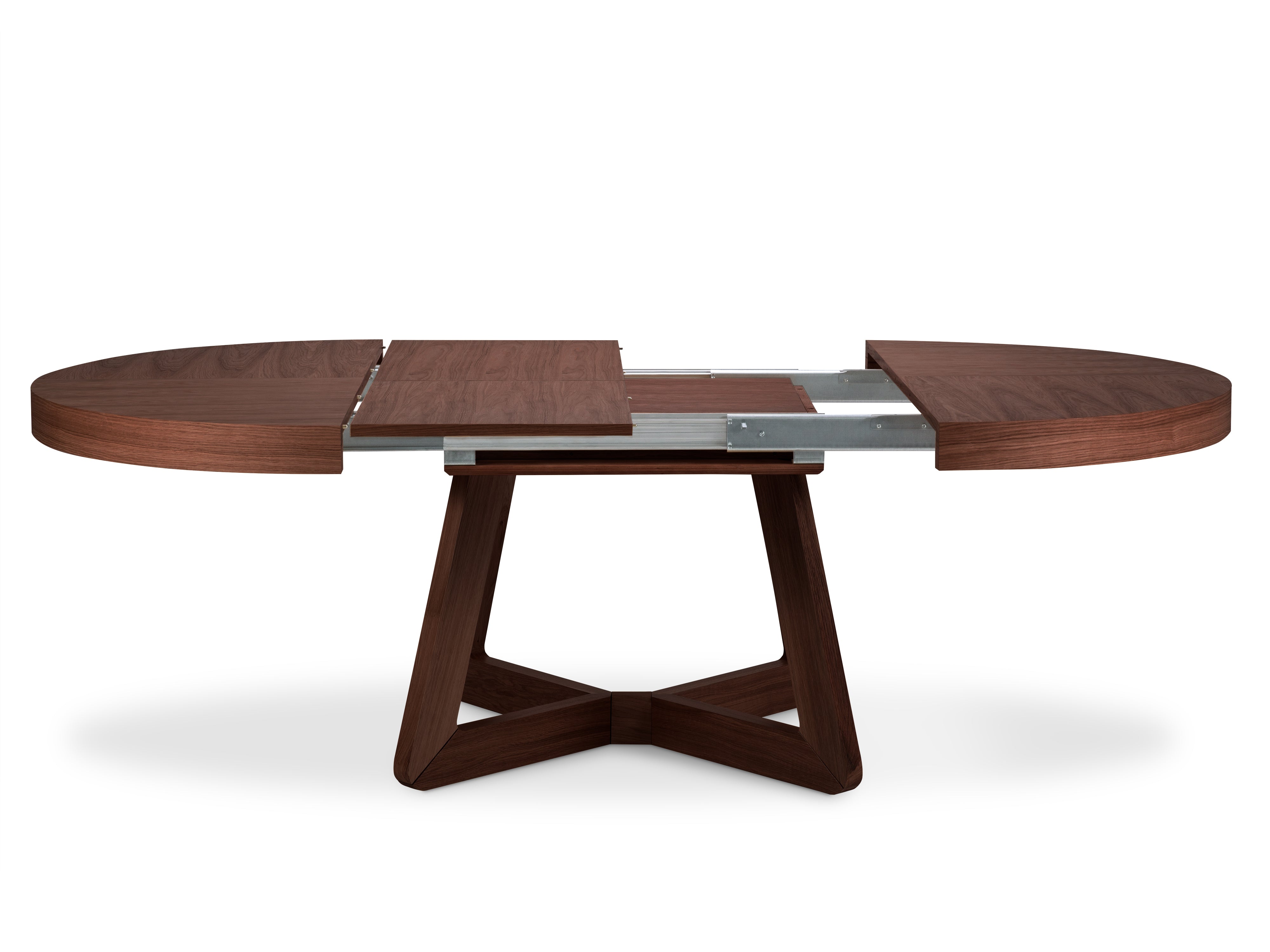 Ausziehbarer Esstisch Dustin 130/230x130cm, Material: Eiche 