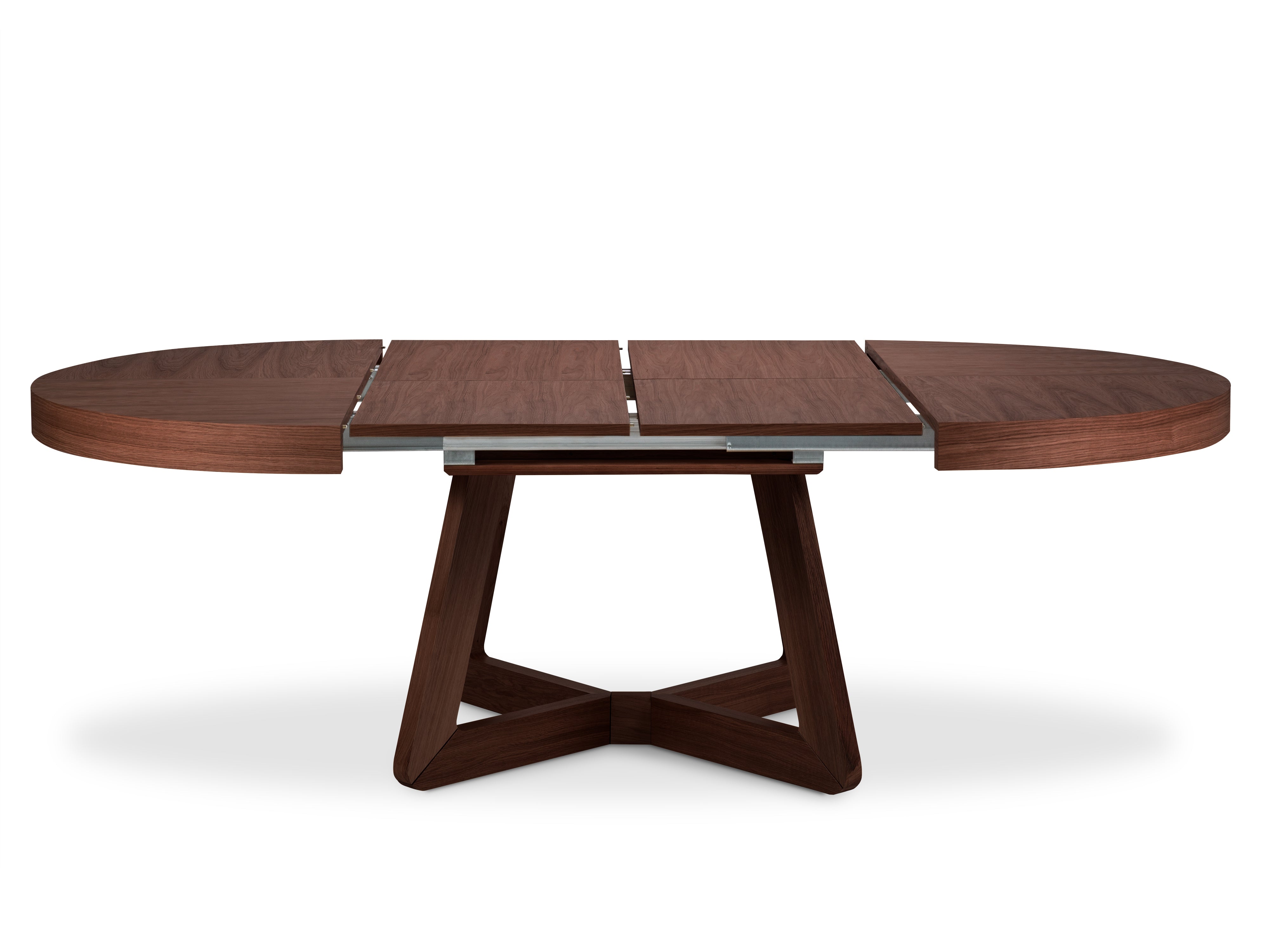 Ausziehbarer Esstisch Dustin 130/230x130cm, Material: Eiche 