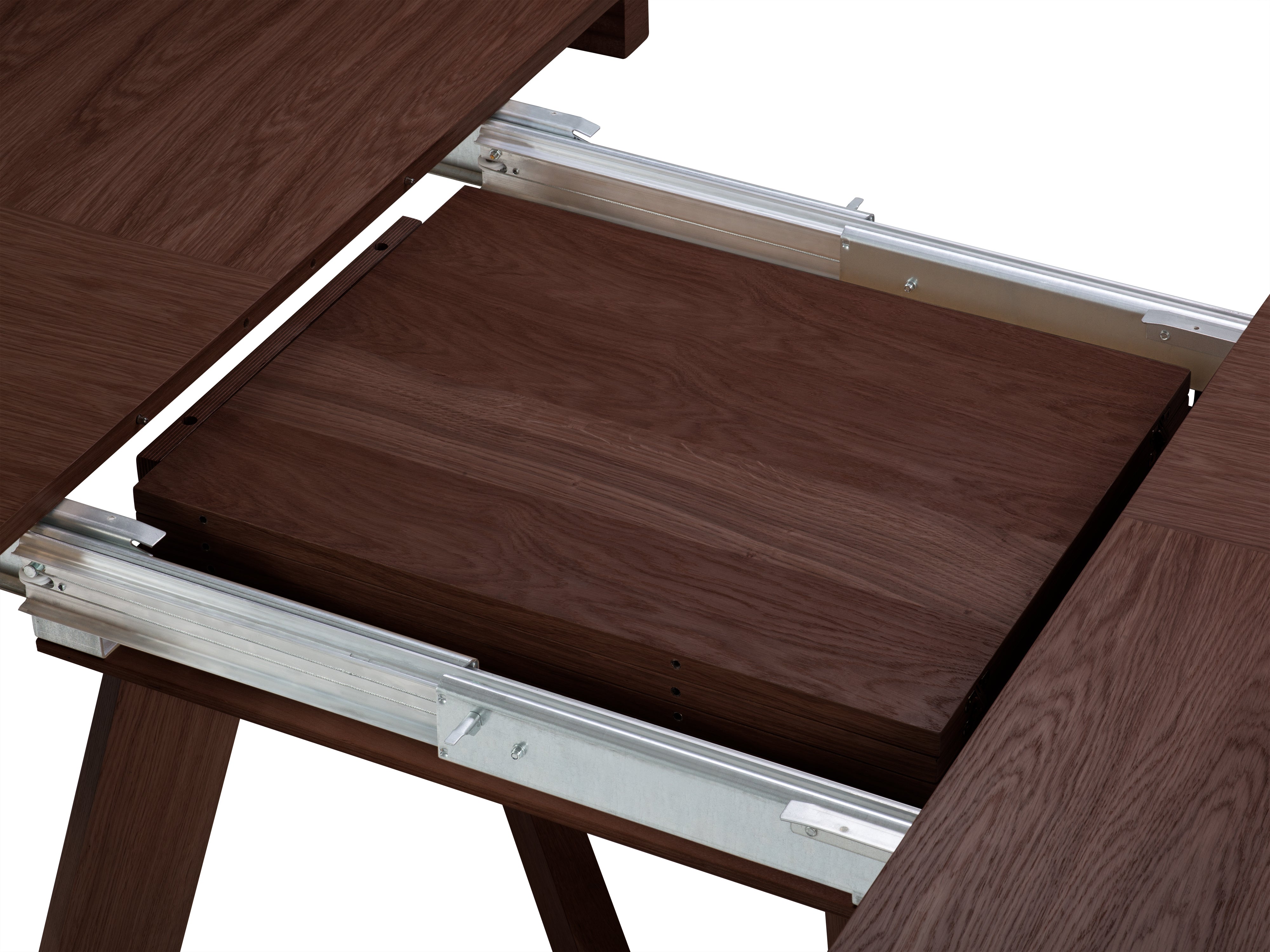 Ausziehbarer Esstisch Dustin 130/230x130cm, Material: Eiche 