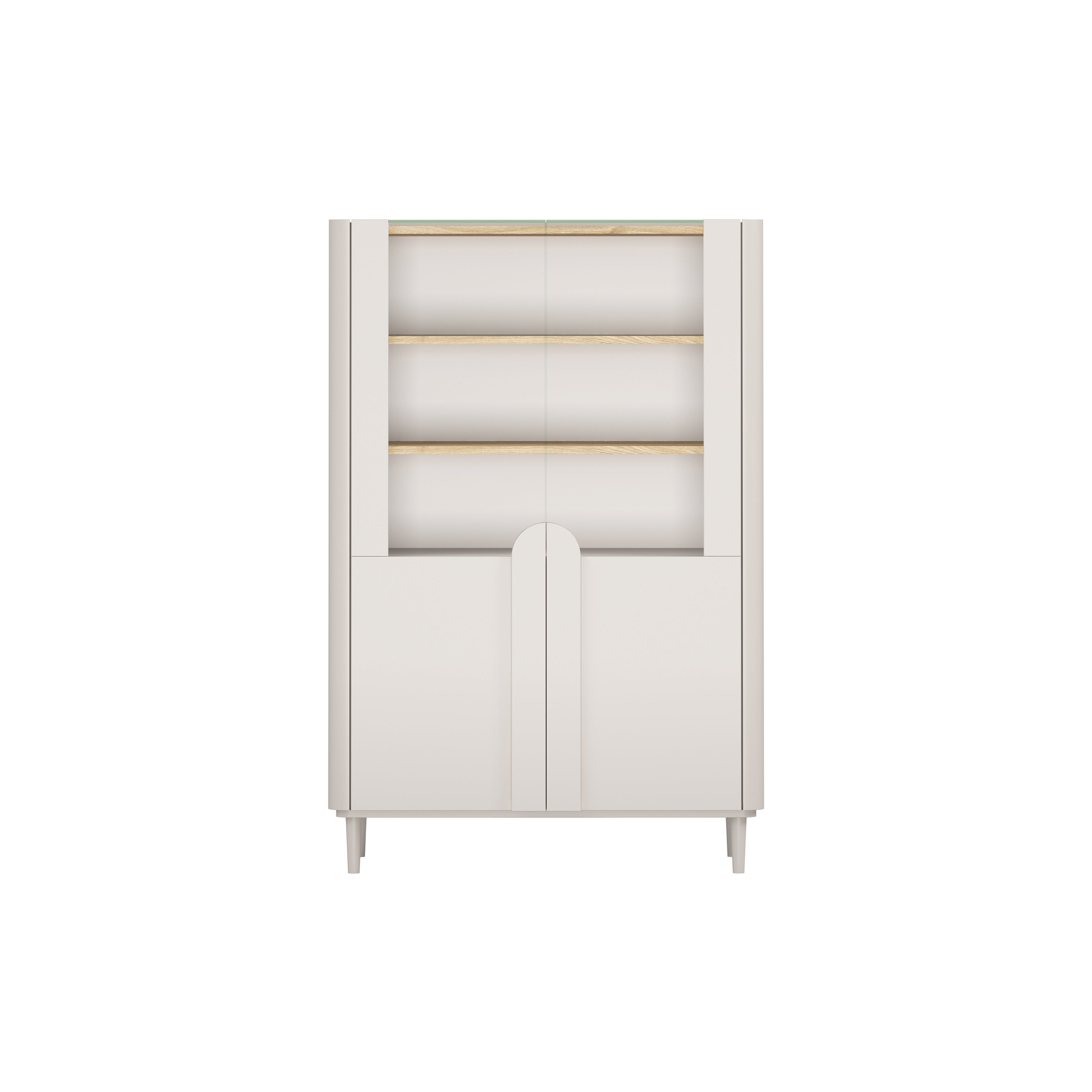 Vitrine Amilio 100x48cm, Material: MDF