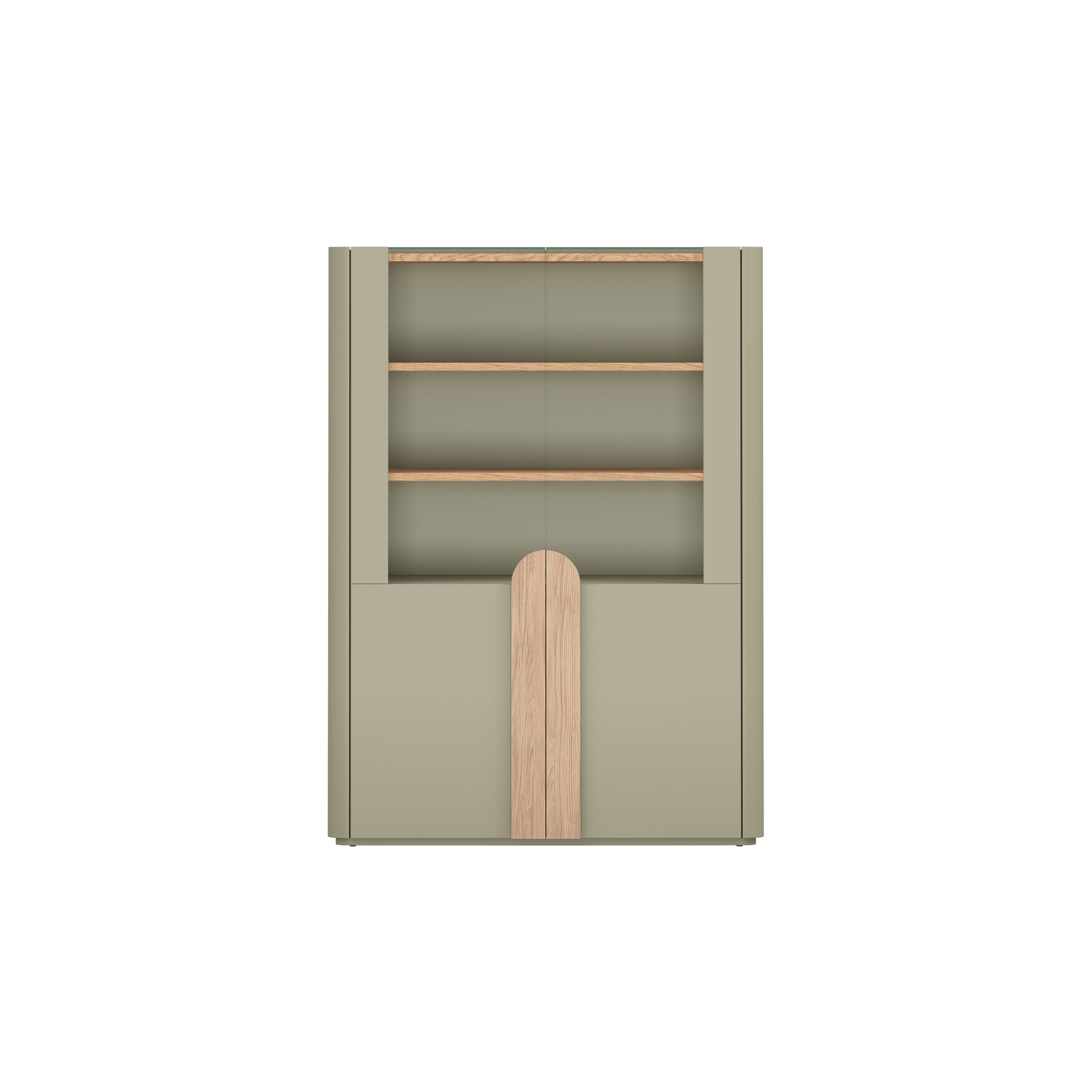 Vitrine Amilio 100x48cm, Material: MDF