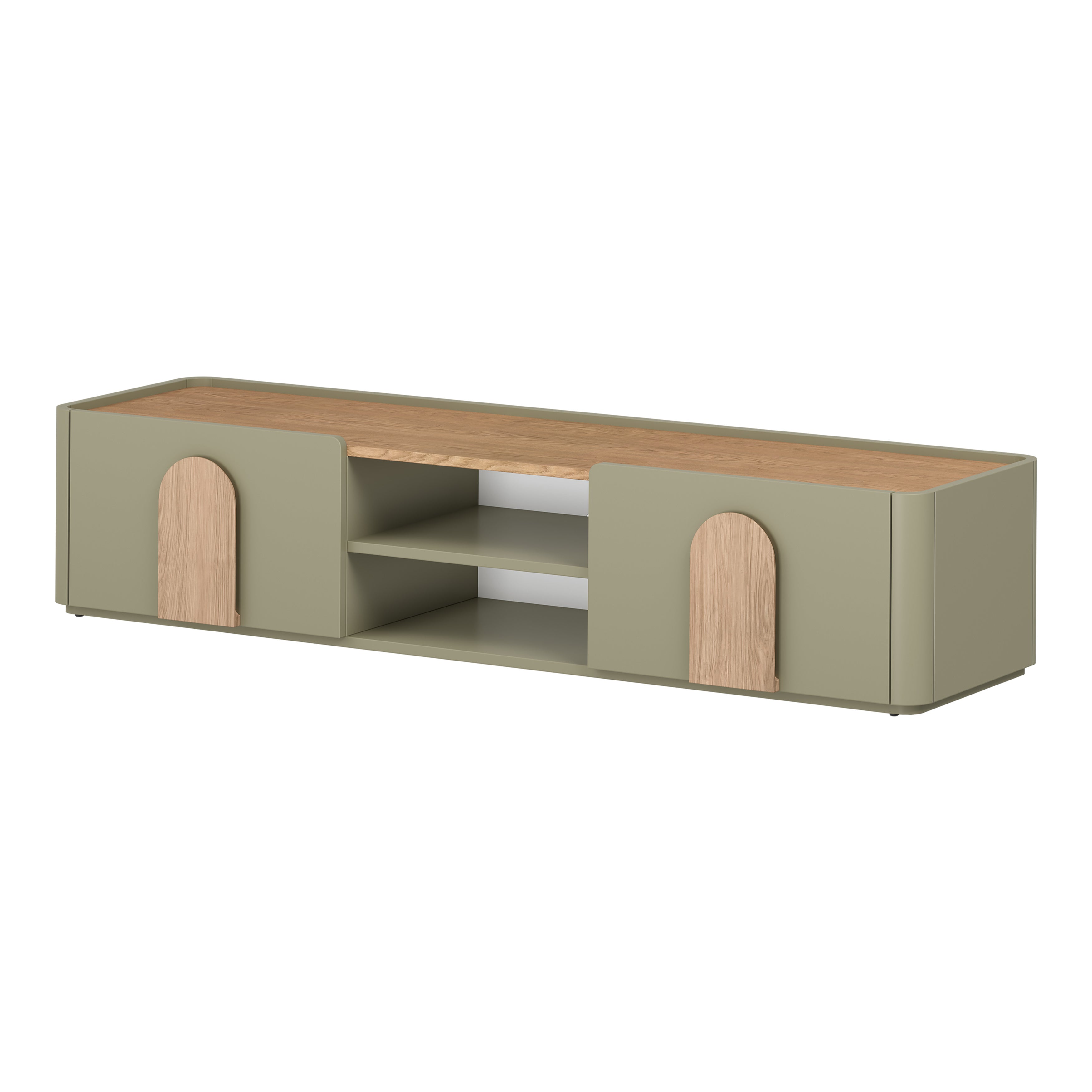 TV Kommode Amilio 170 cm, Material: MDF