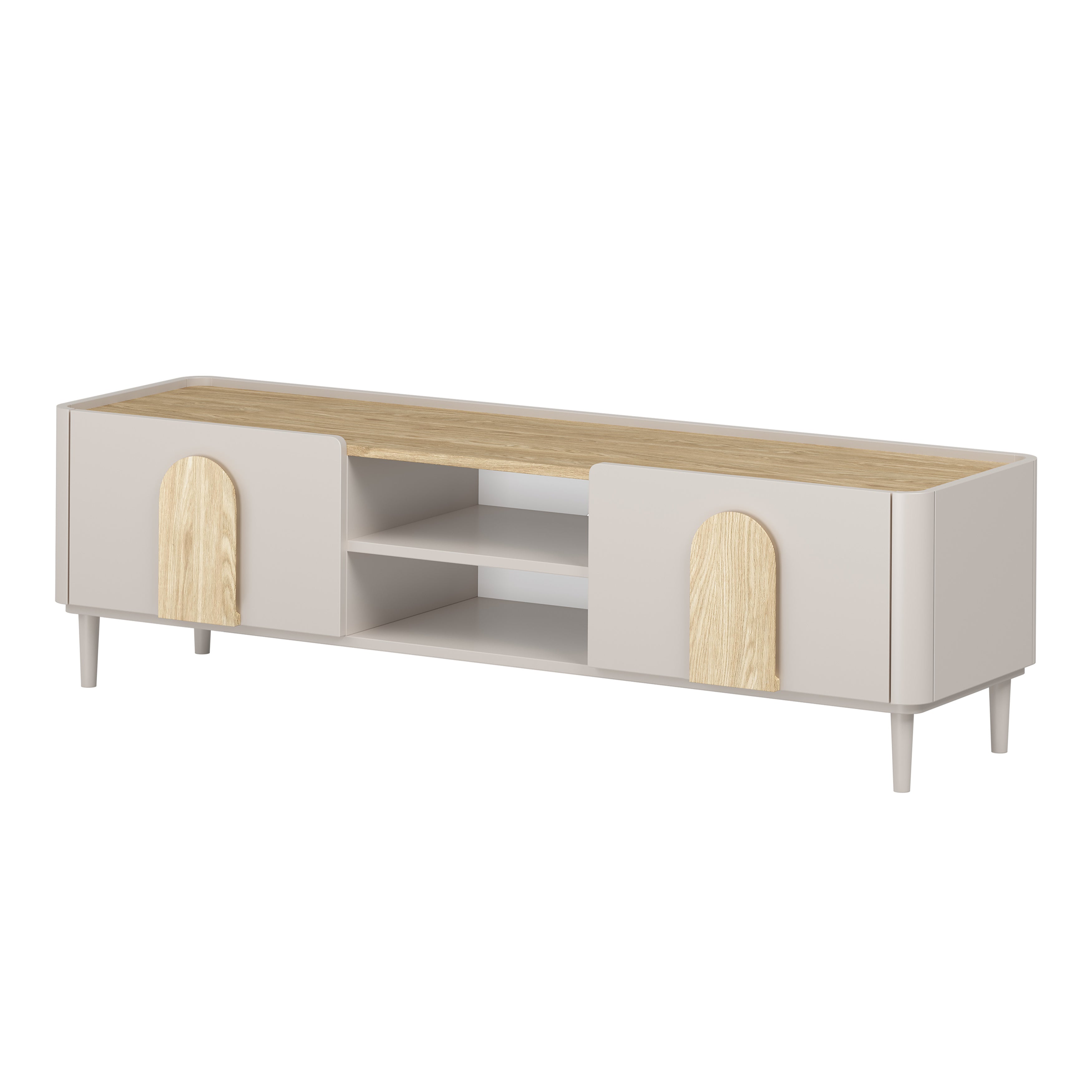 TV Kommode Amilio 170 cm, Material: MDF