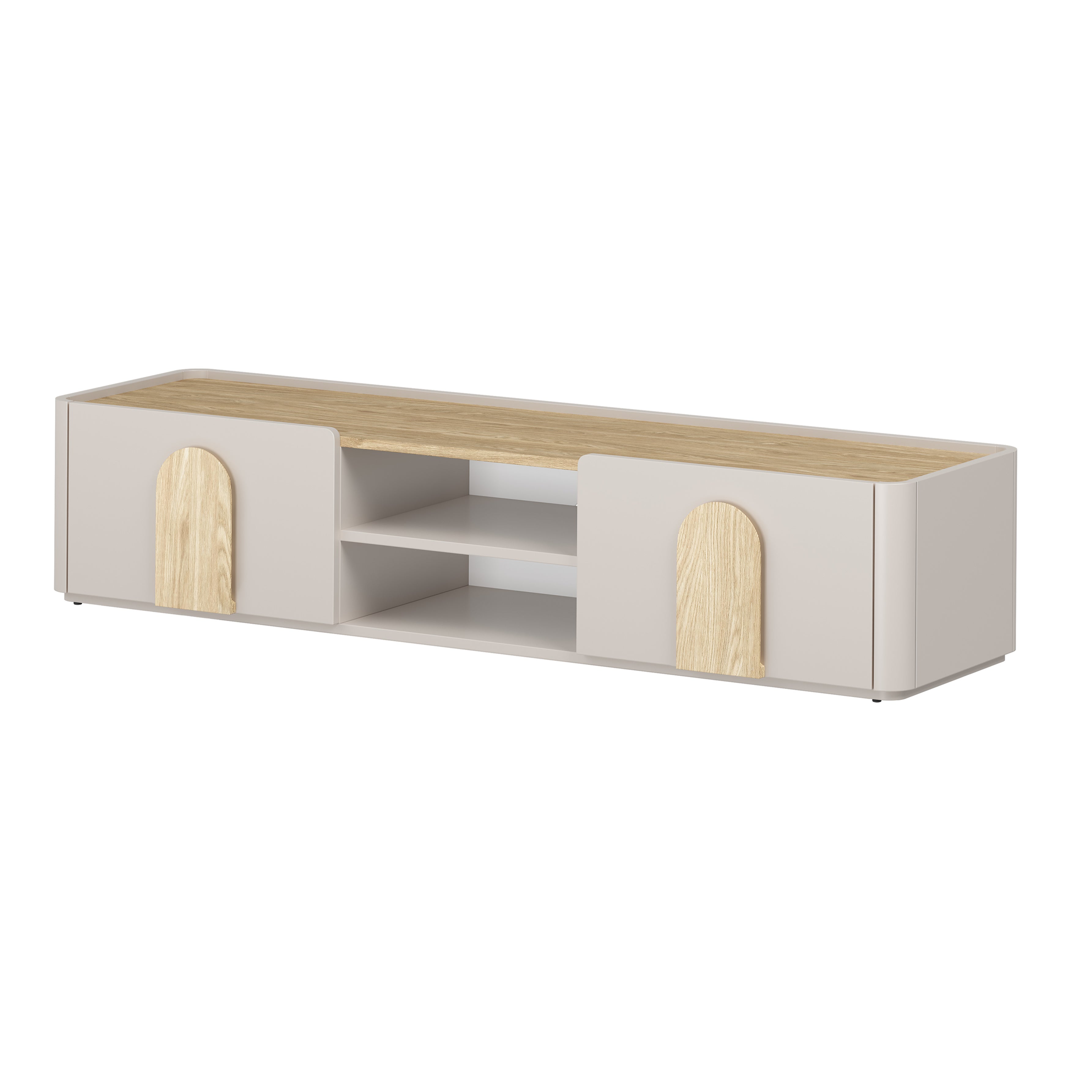 TV Kommode Amilio 170 cm, Material: MDF