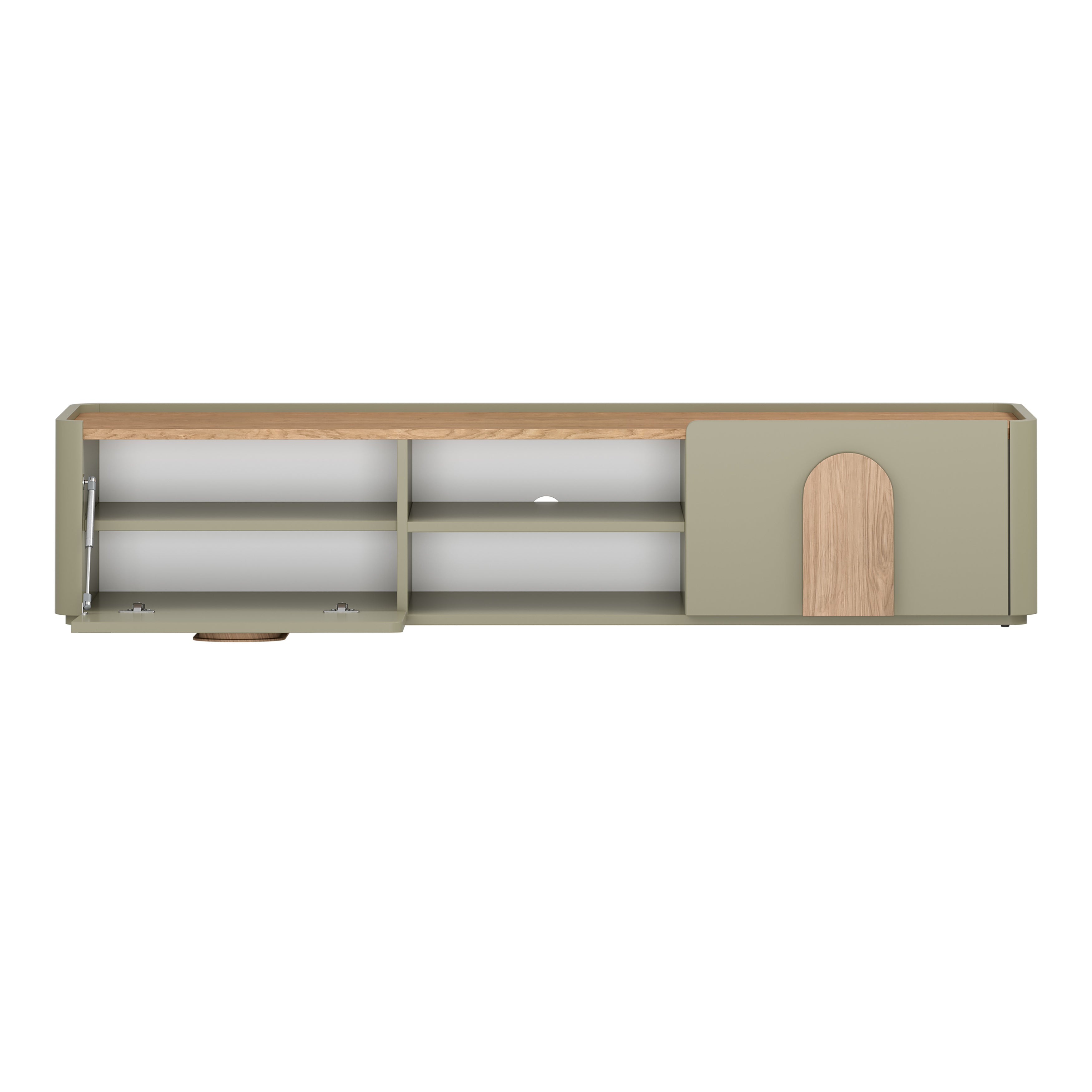 TV Kommode Amilio 170 cm, Material: MDF