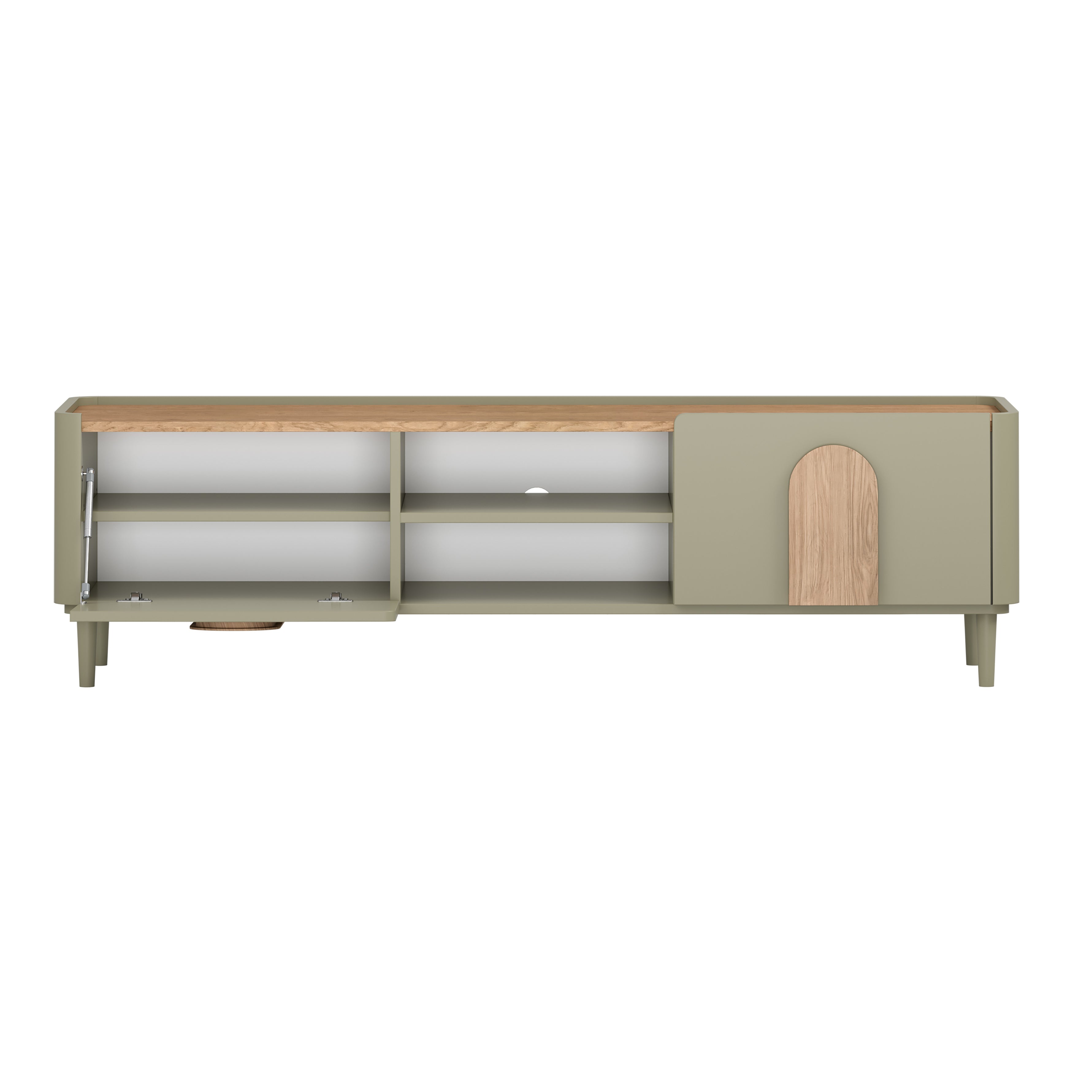 TV Kommode Amilio 170 cm, Material: MDF