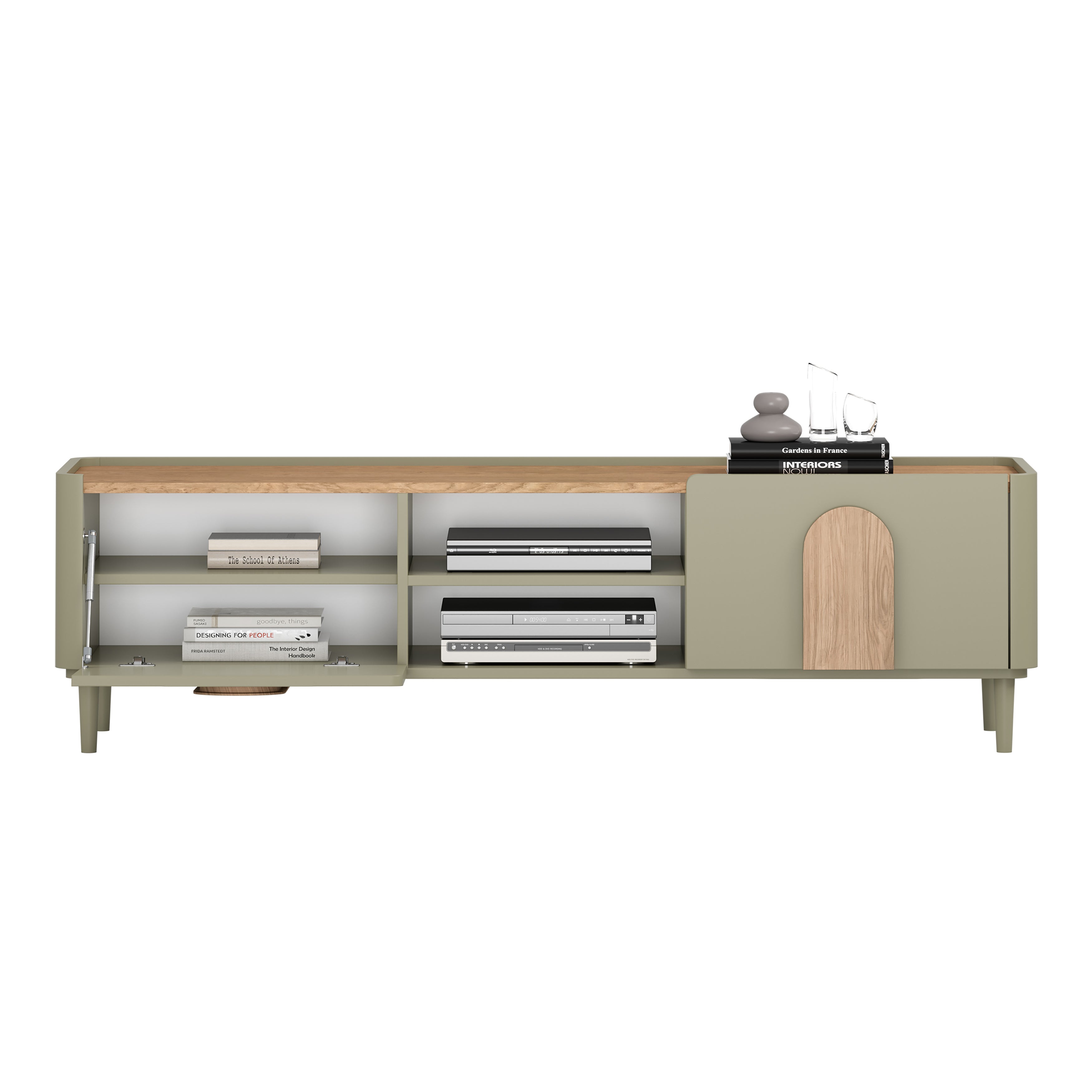 TV Kommode Amilio 170 cm, Material: MDF