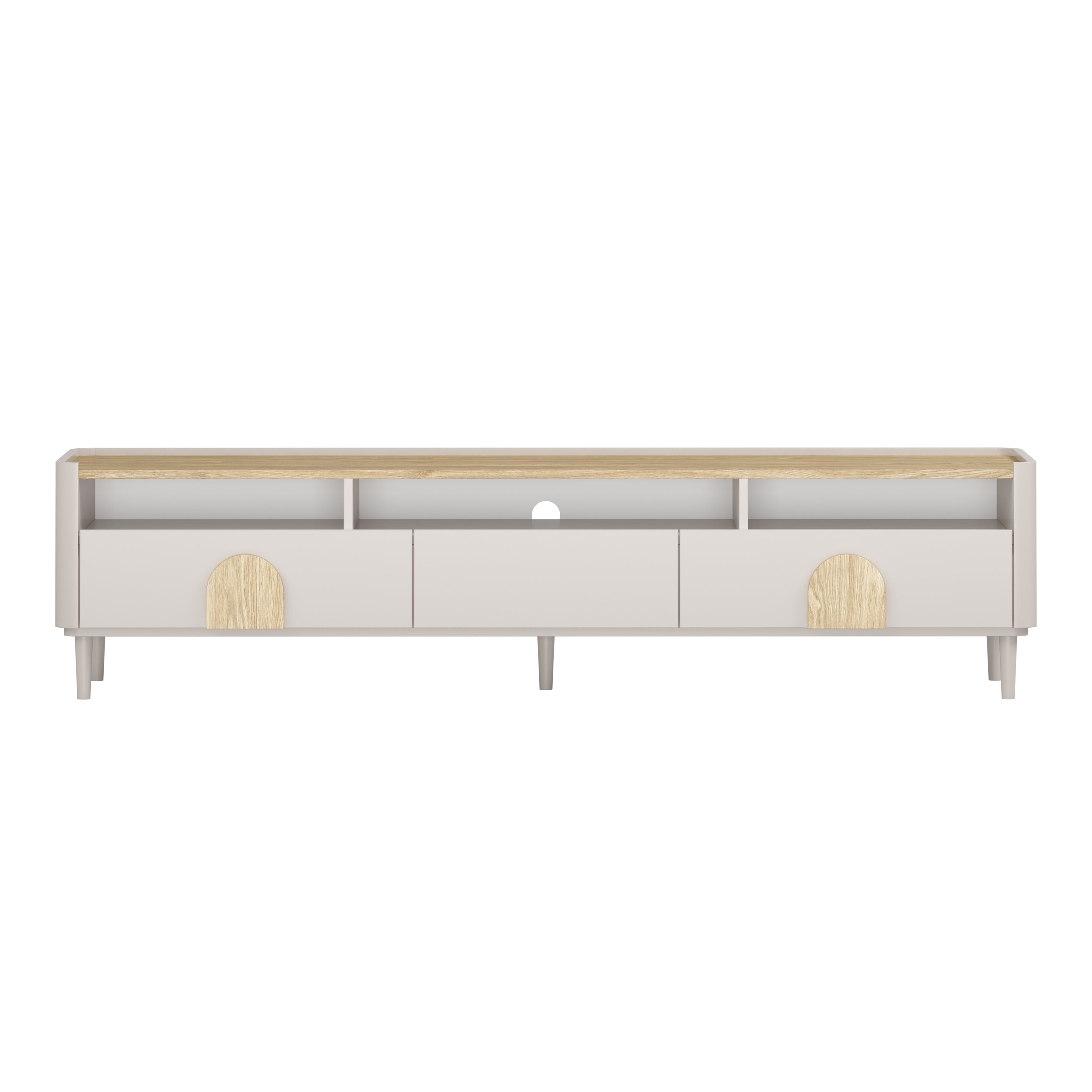 TV Kommode Amilio 200 cm, Material: MDF