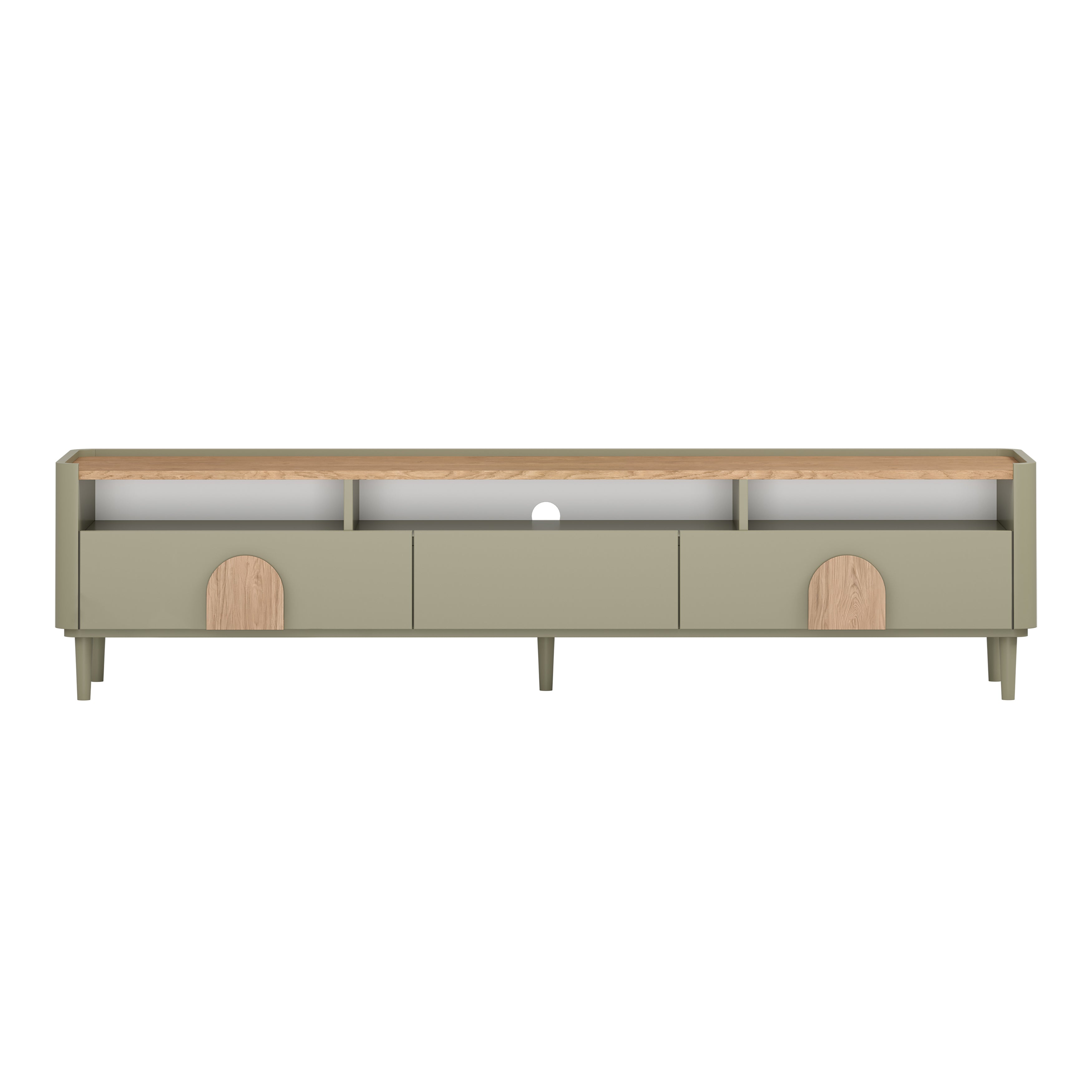 TV Kommode Amilio 200 cm, Material: MDF