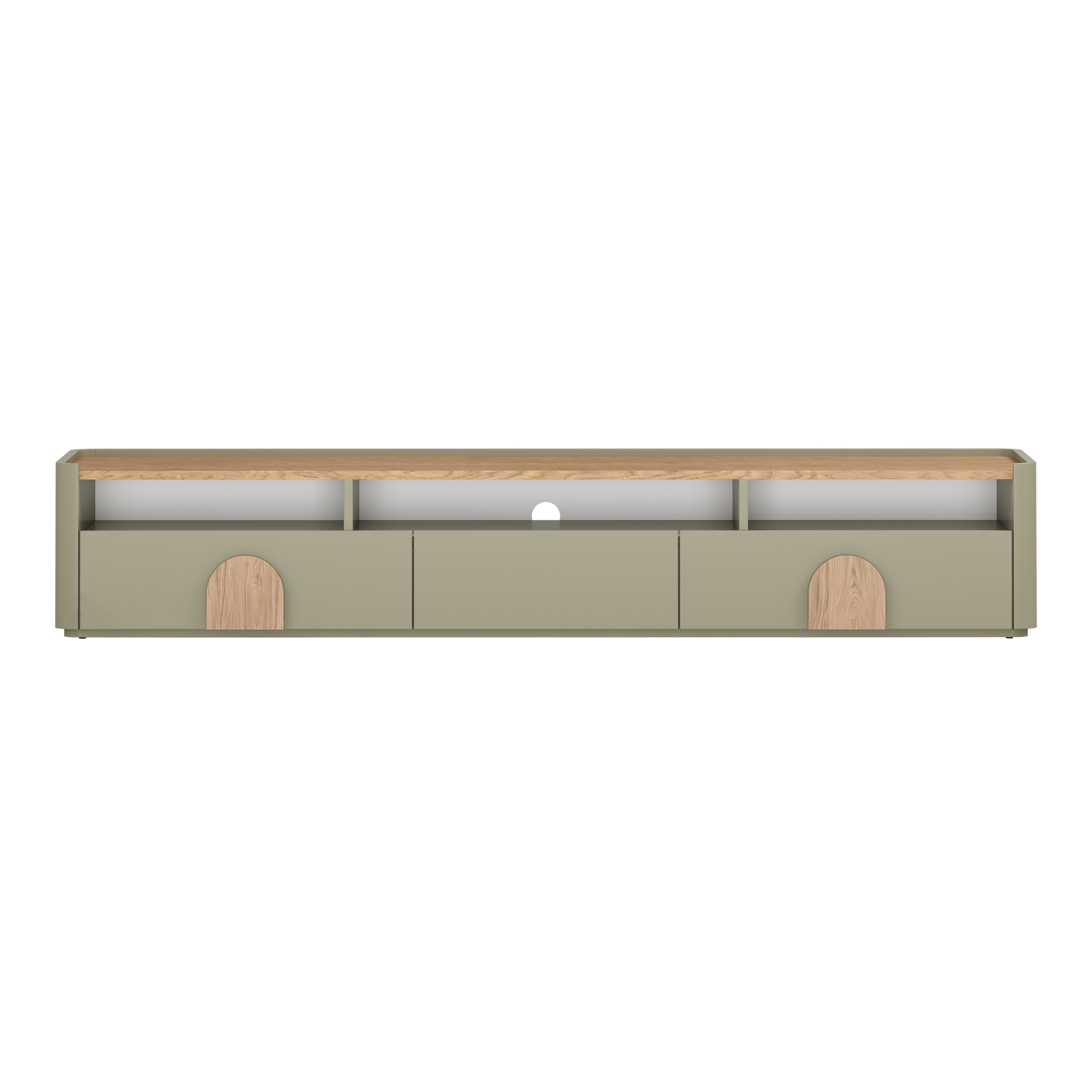 TV Kommode Amilio 200 cm, Material: MDF