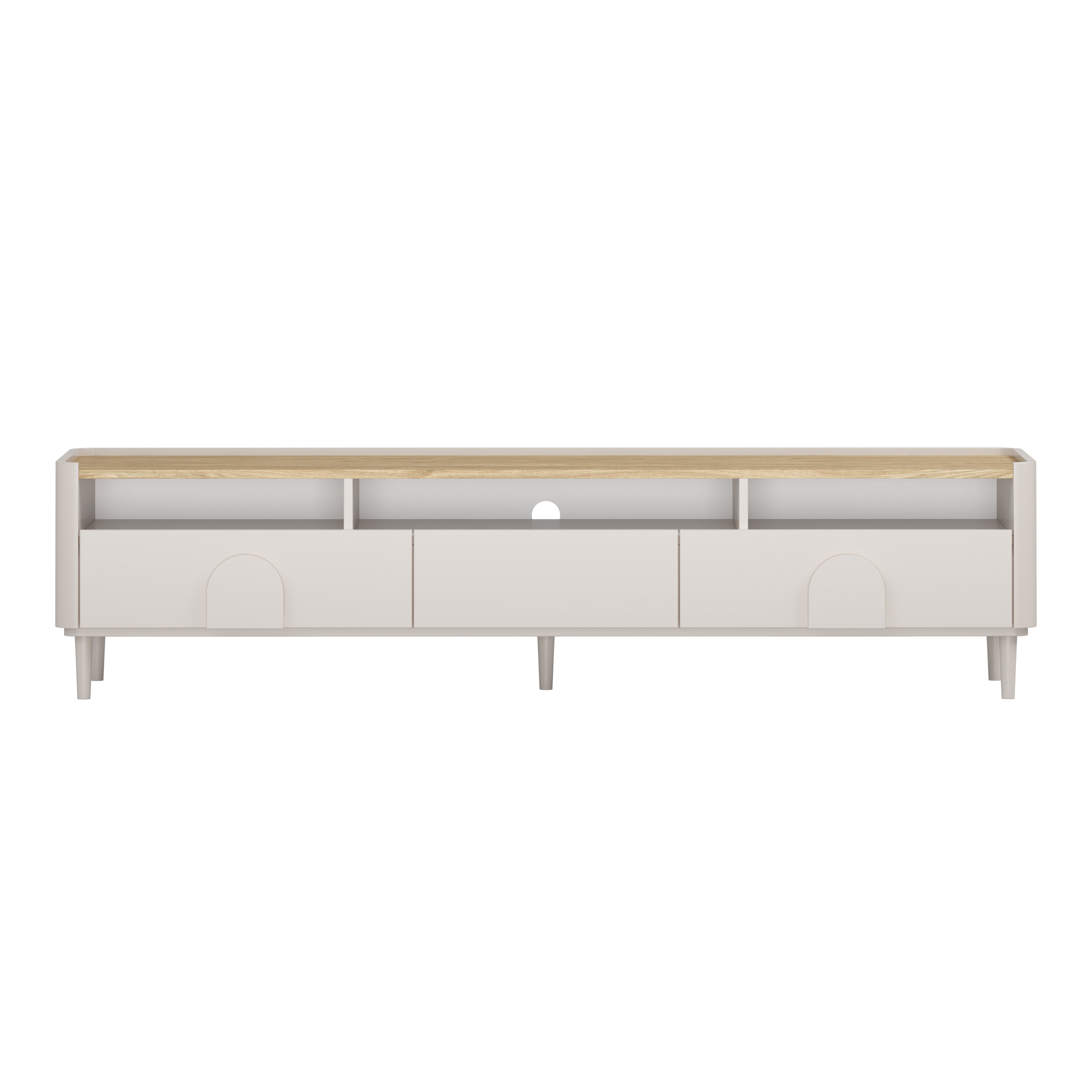 TV Kommode Amilio 200 cm, Material: MDF