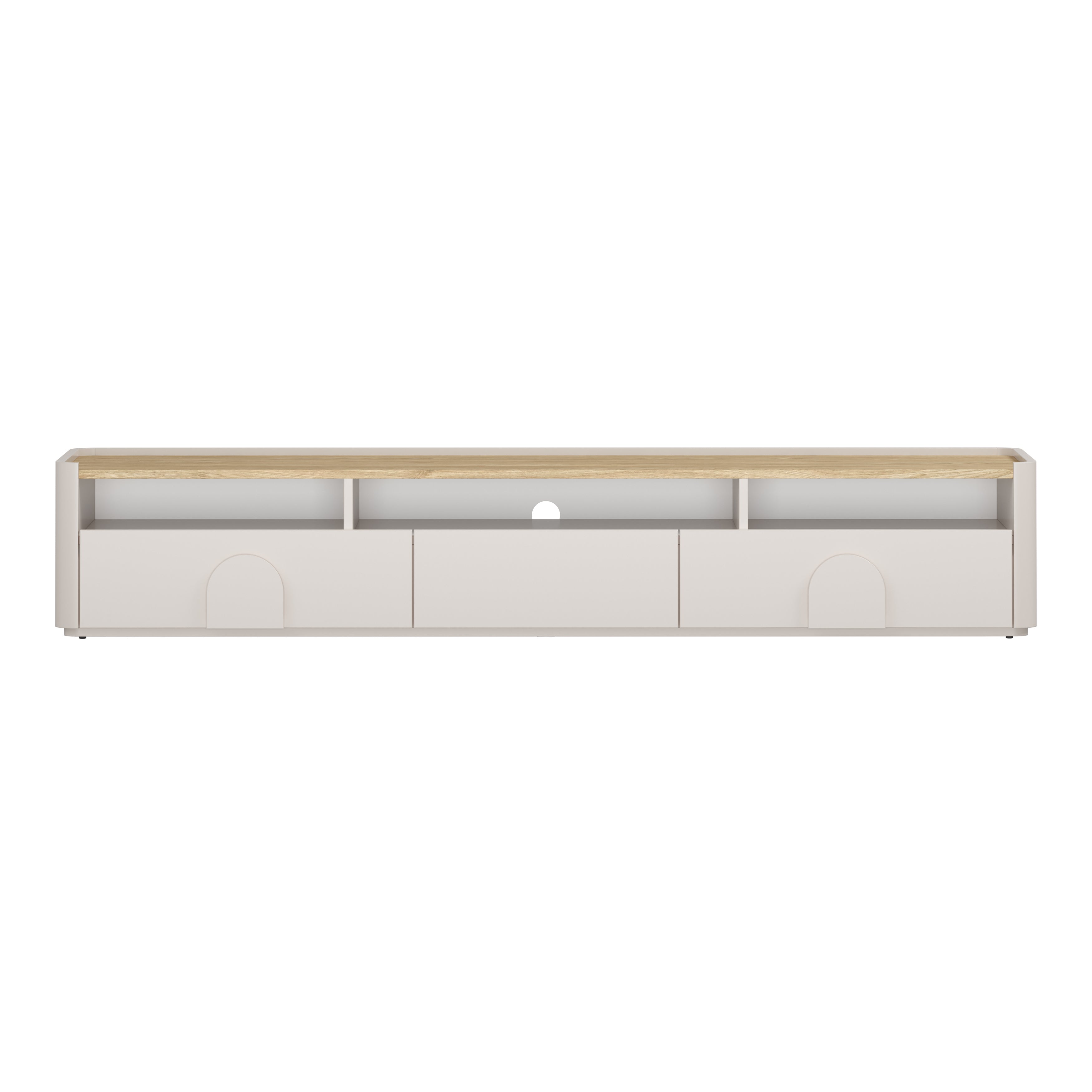 TV Kommode Amilio 200 cm, Material: MDF