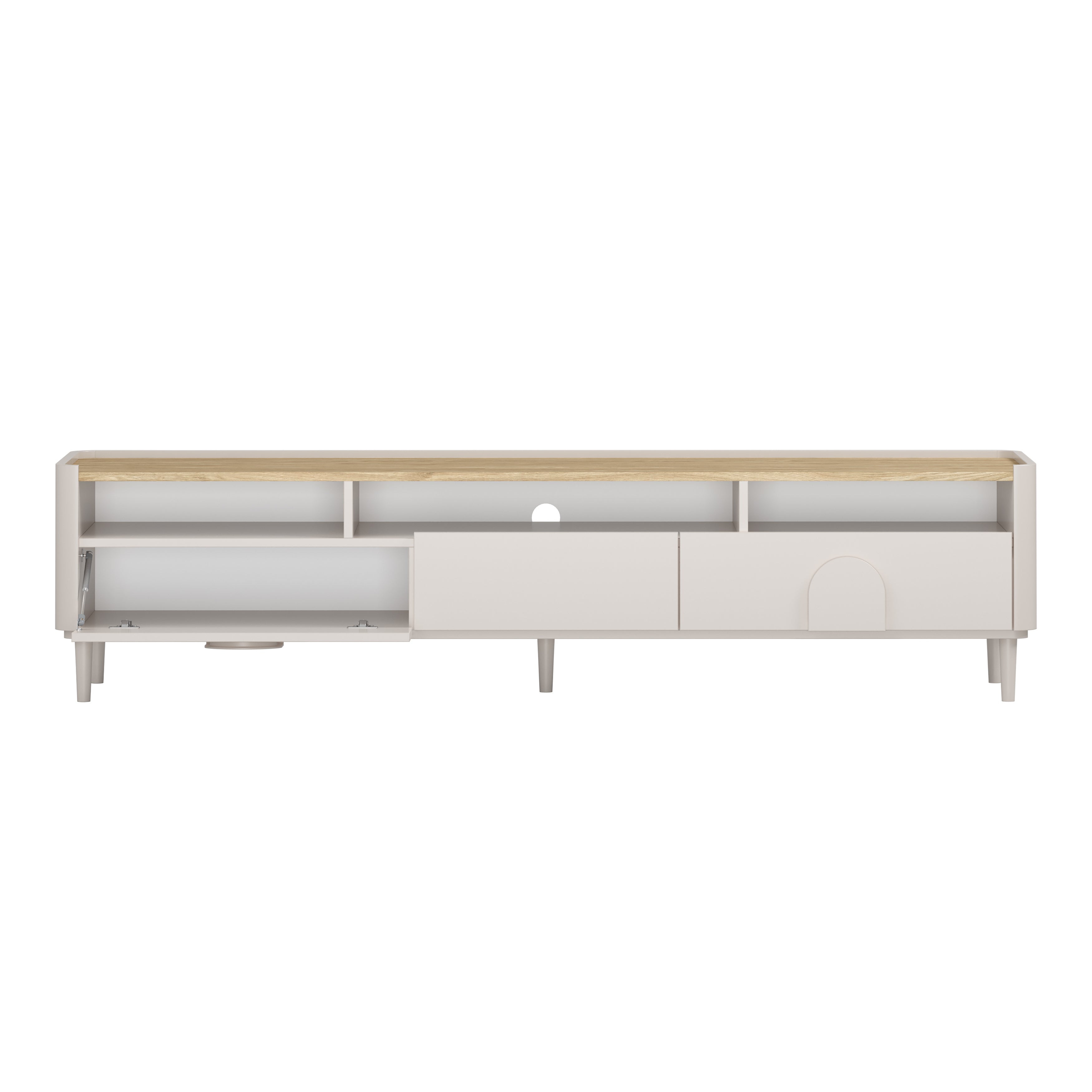 TV Kommode Amilio 200 cm, Material: MDF