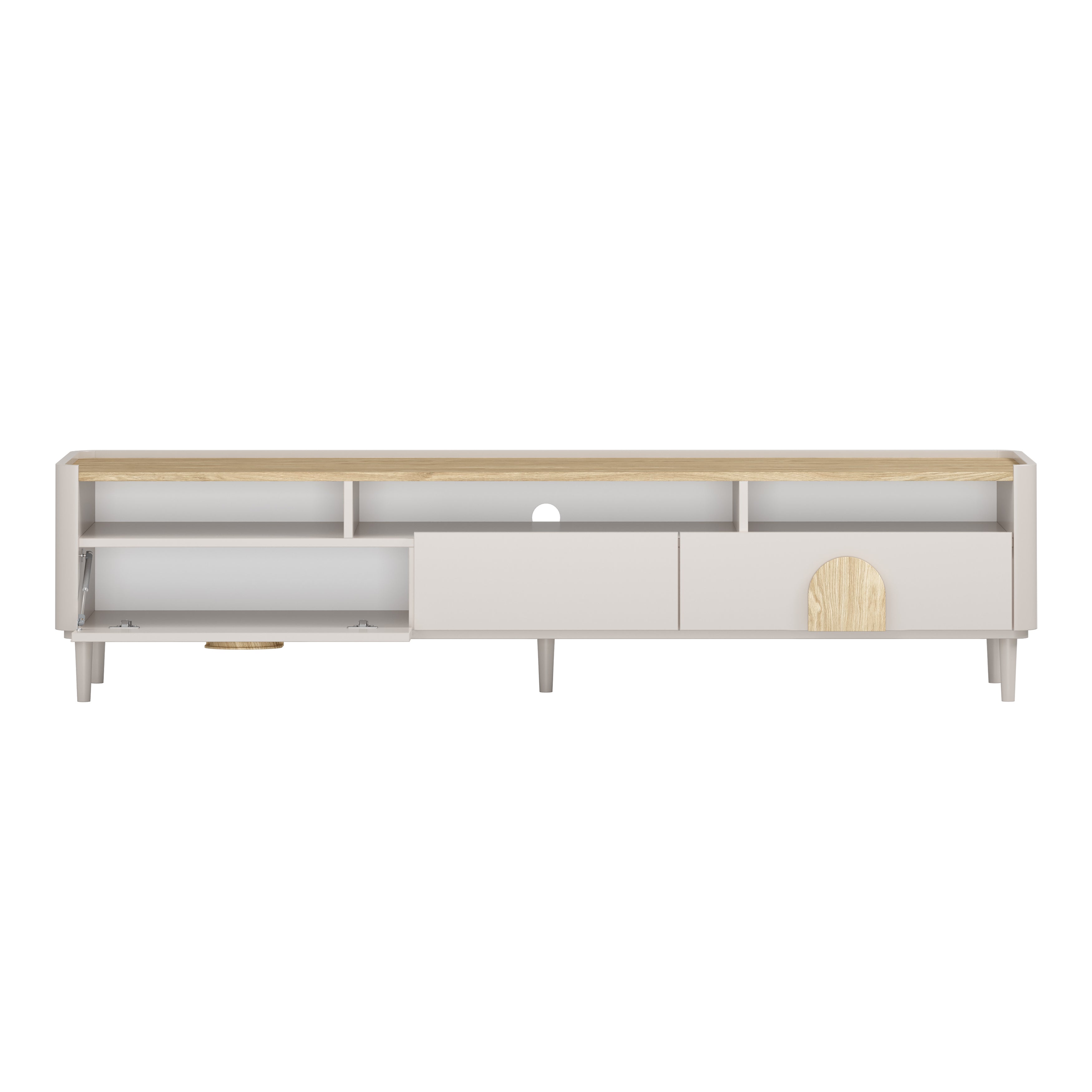 TV Kommode Amilio 200 cm, Material: MDF