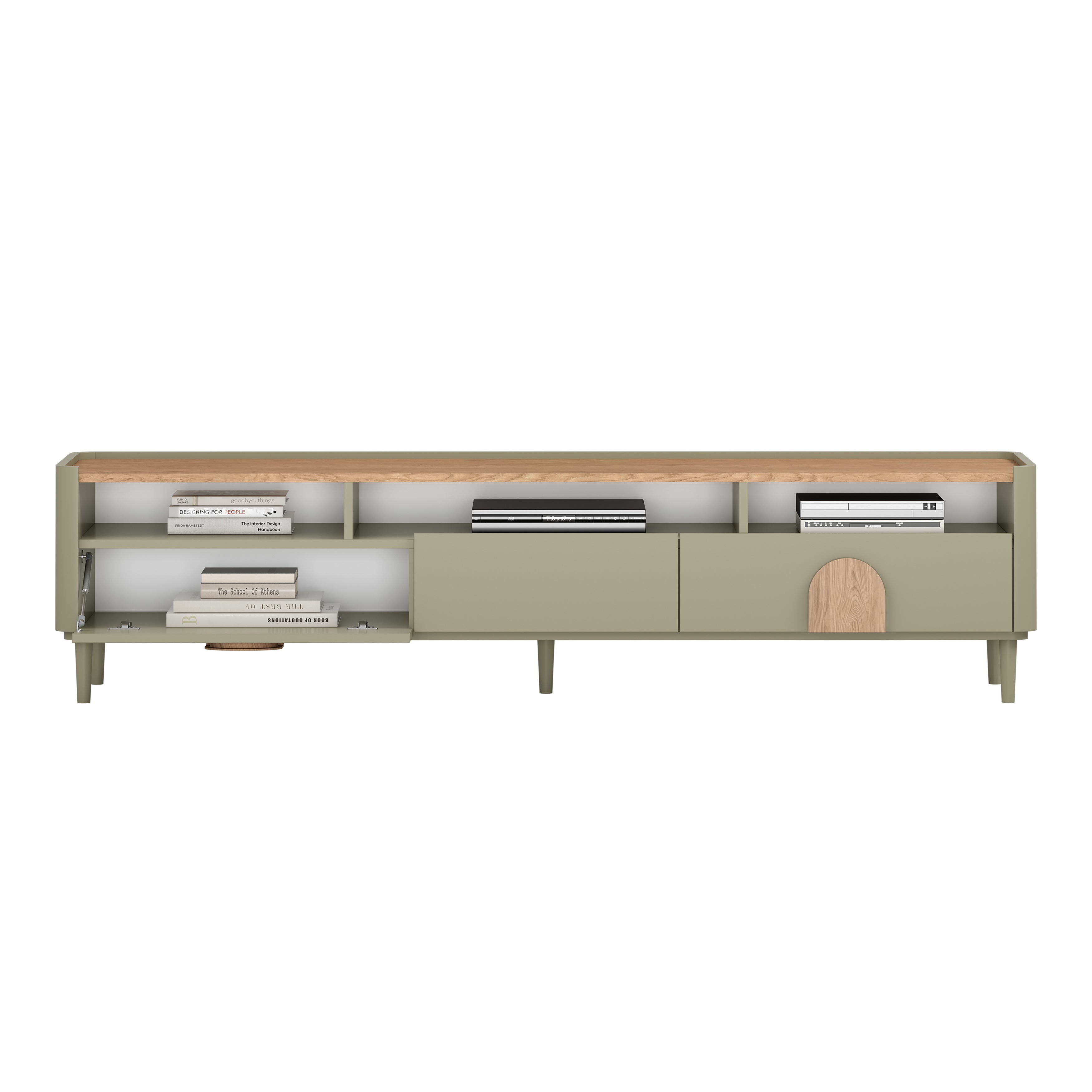 TV Kommode Amilio 200 cm, Material: MDF
