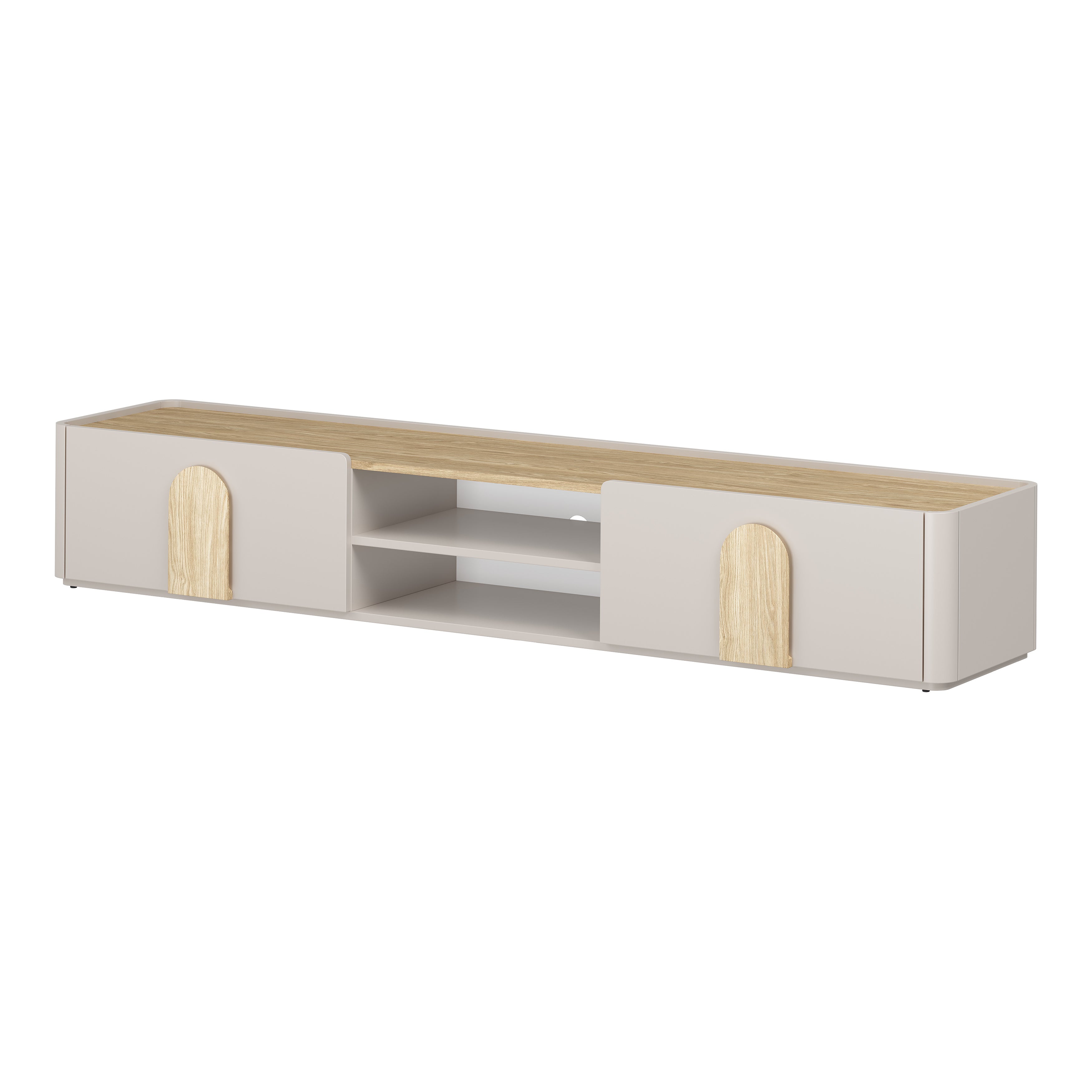TV Kommode Amilio 220 cm, Material: MDF
