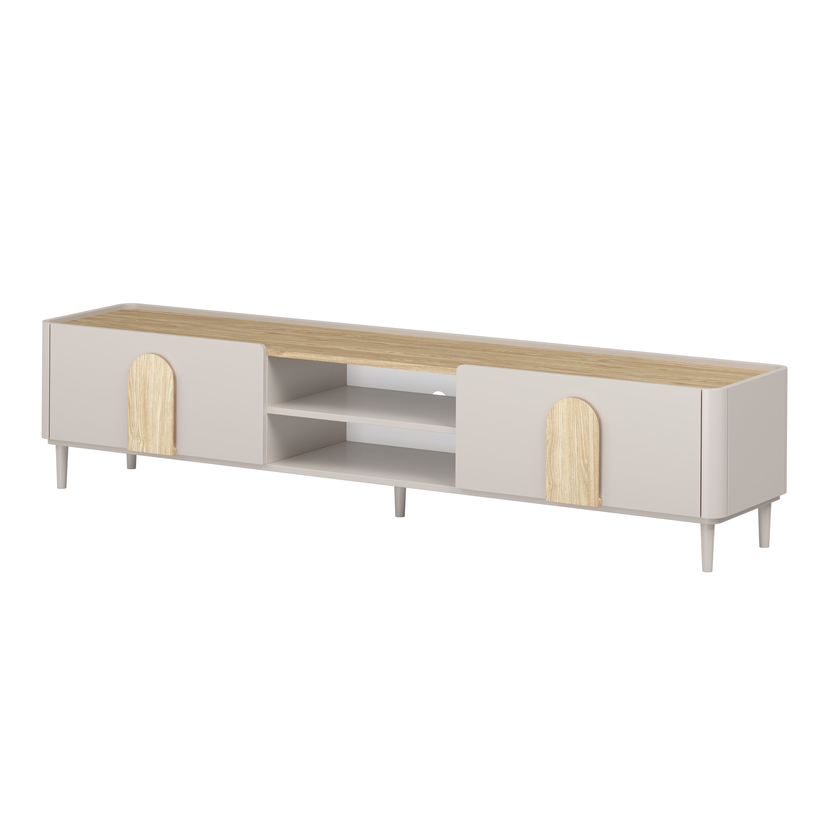 TV Kommode Amilio 220 cm, Material: MDF