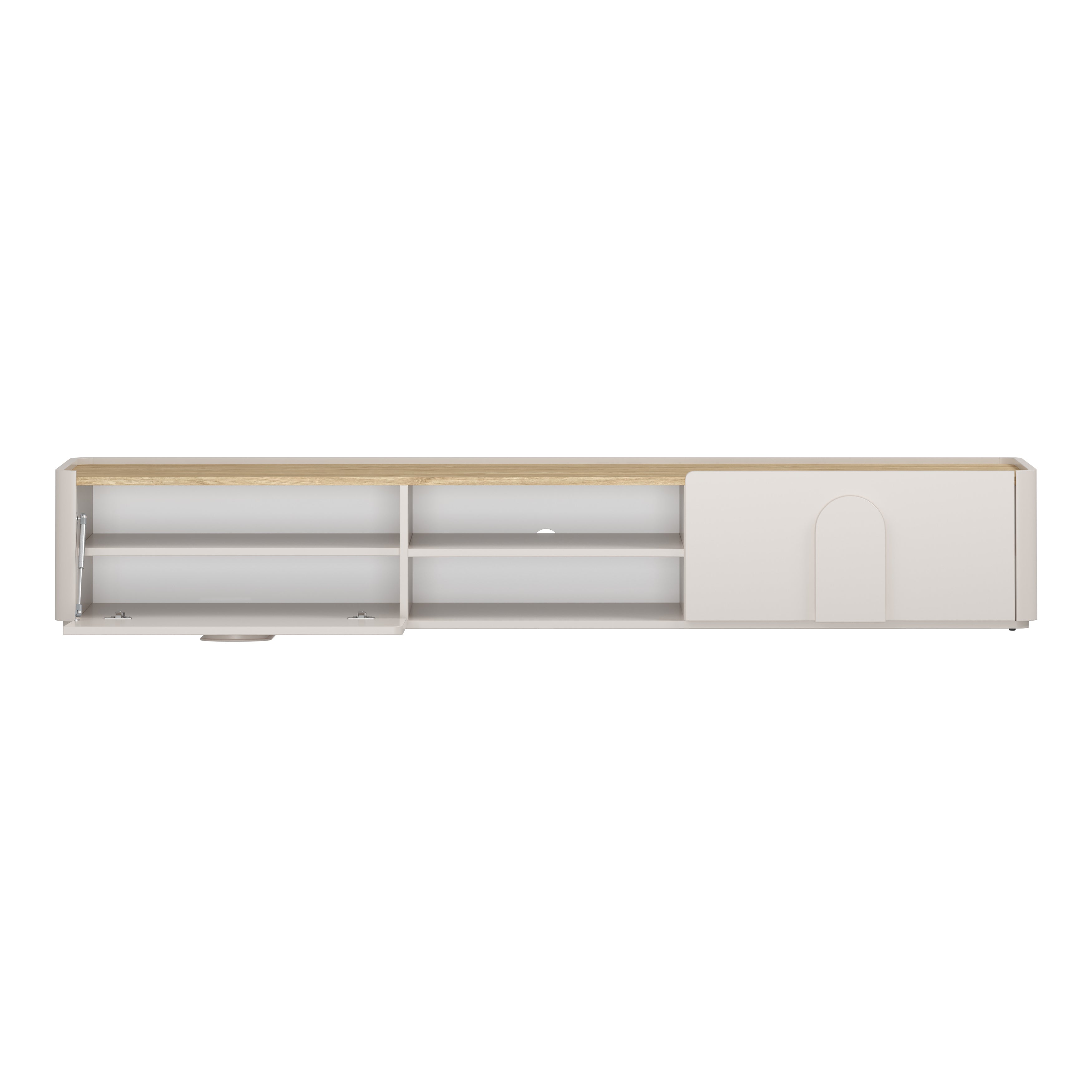 TV Kommode Amilio 220 cm, Material: MDF