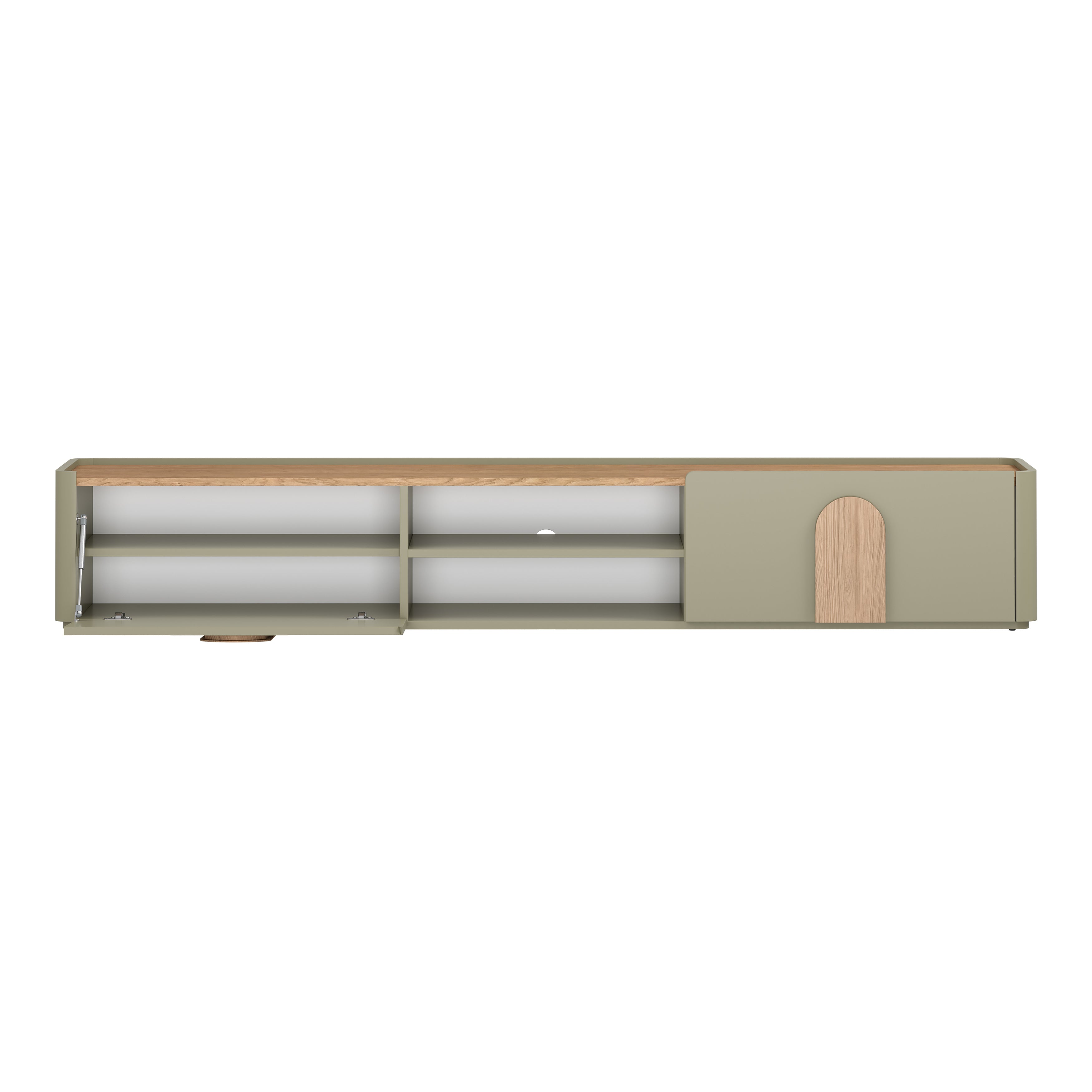 TV Kommode Amilio 220 cm, Material: MDF