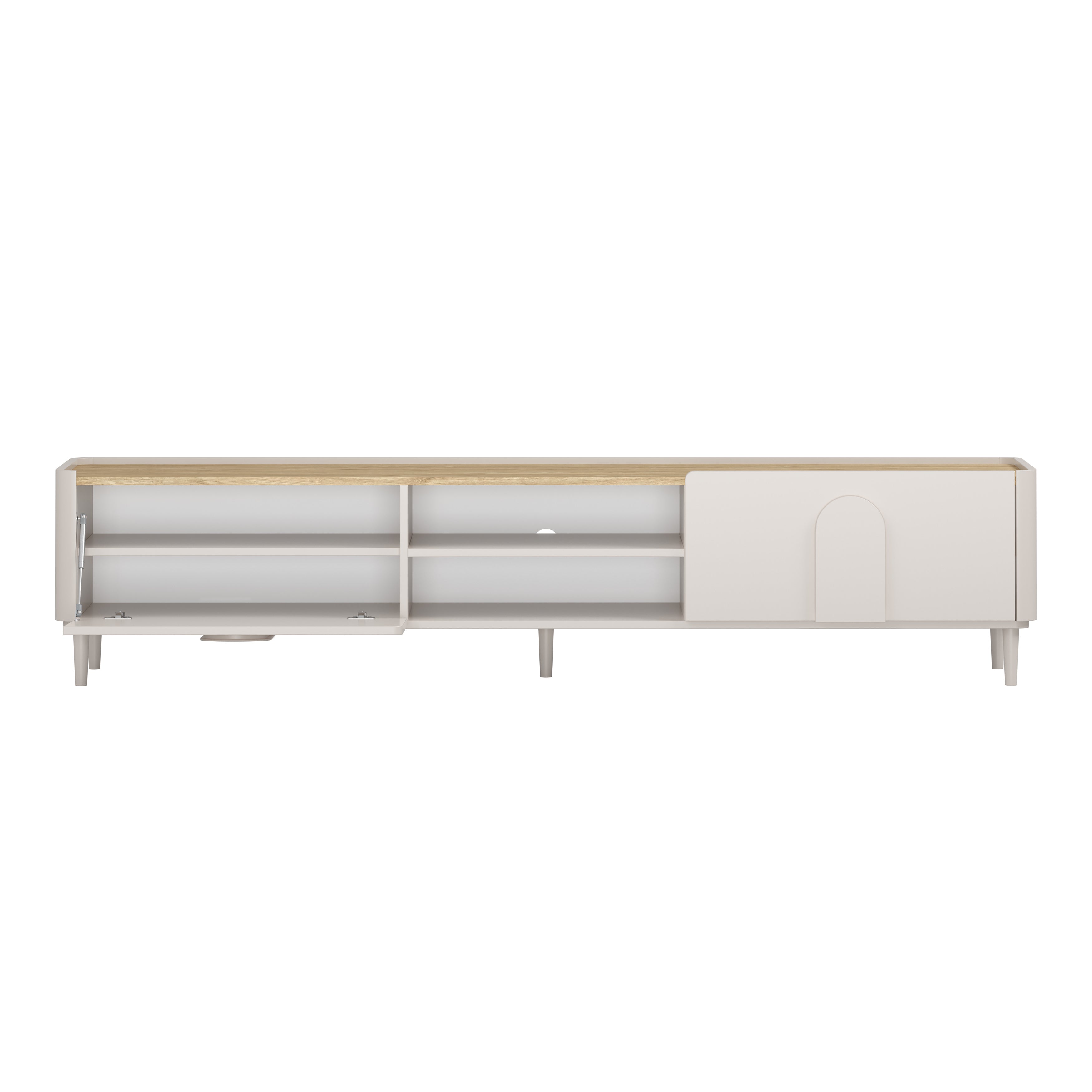 TV Kommode Amilio 220 cm, Material: MDF