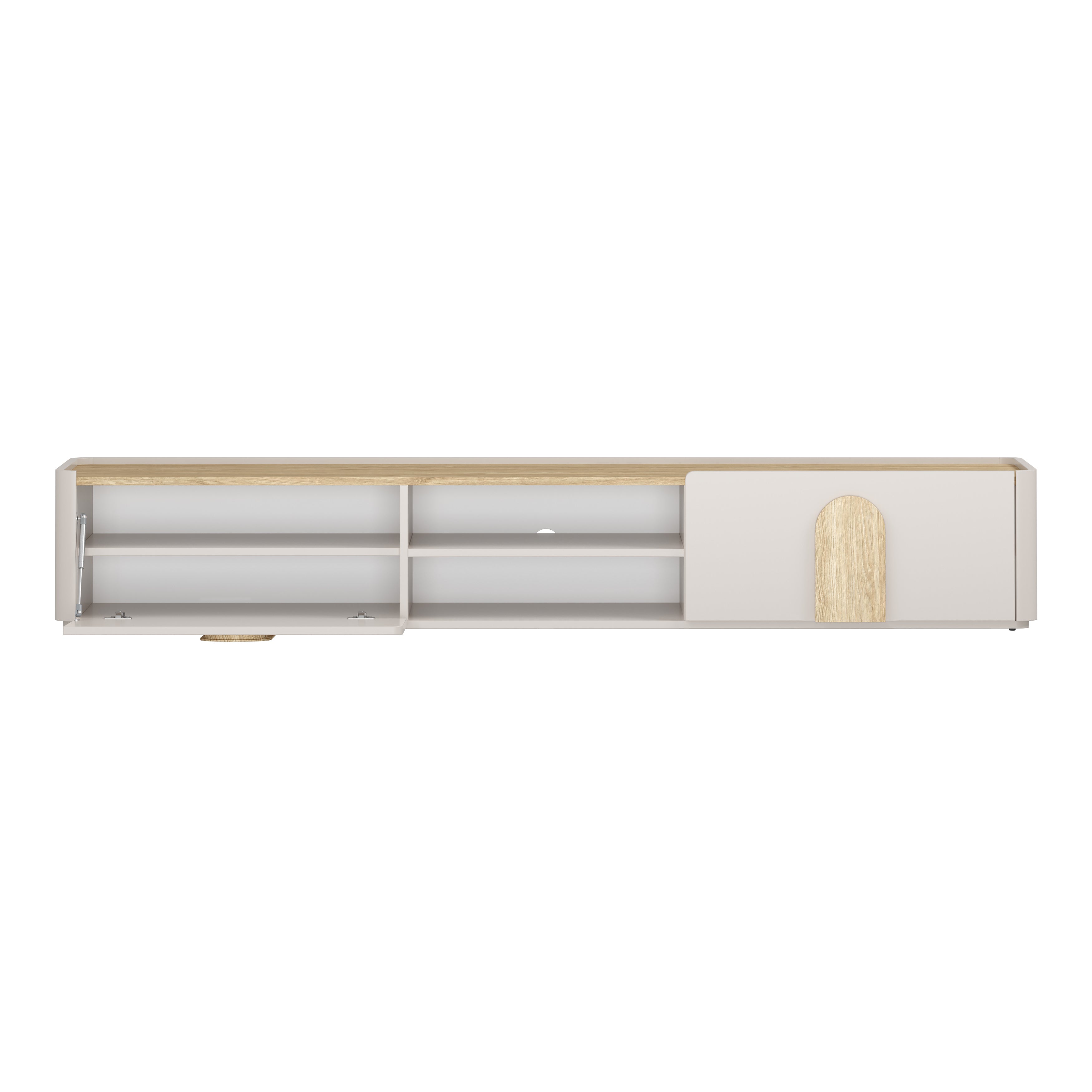 TV Kommode Amilio 220 cm, Material: MDF