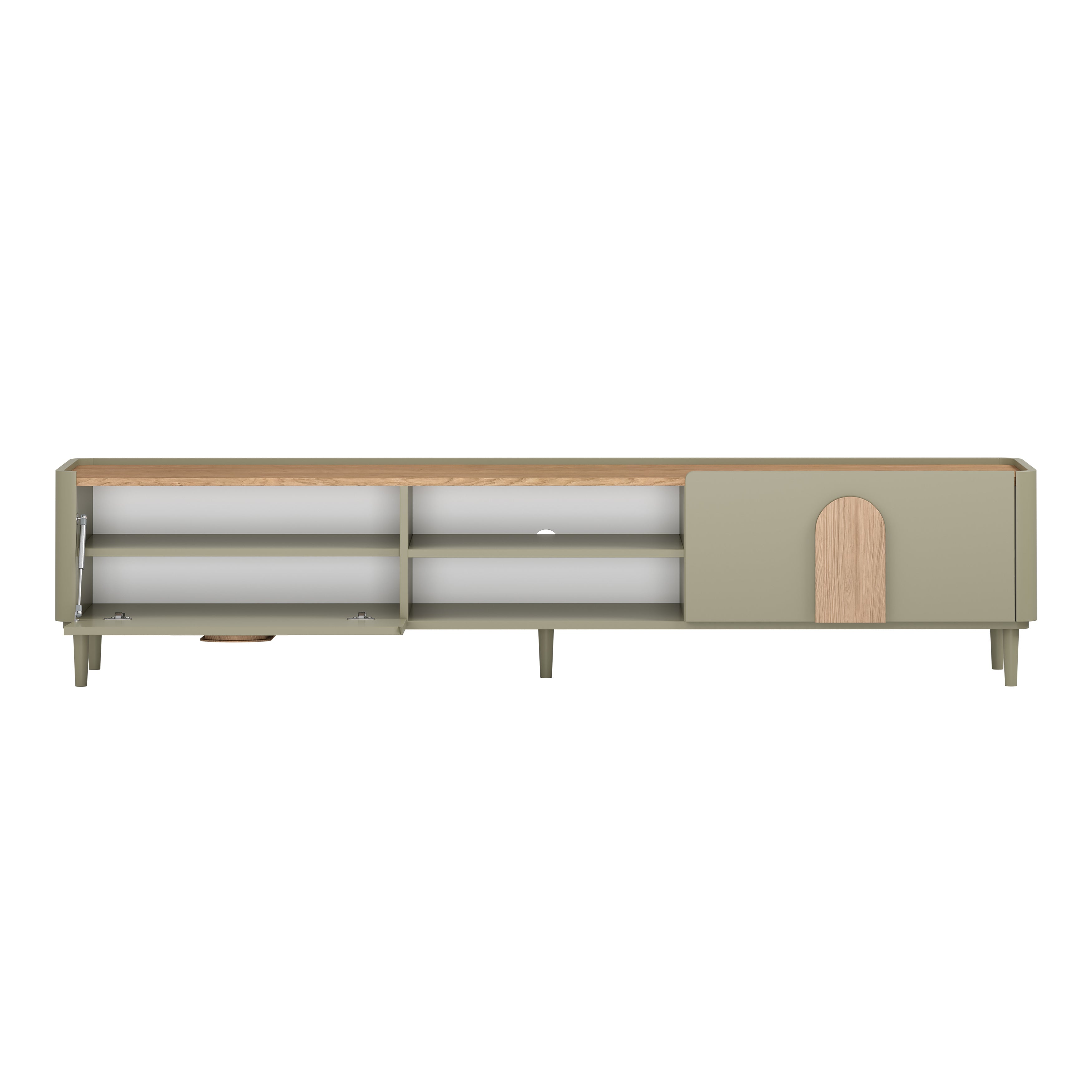 TV Kommode Amilio 220 cm, Material: MDF