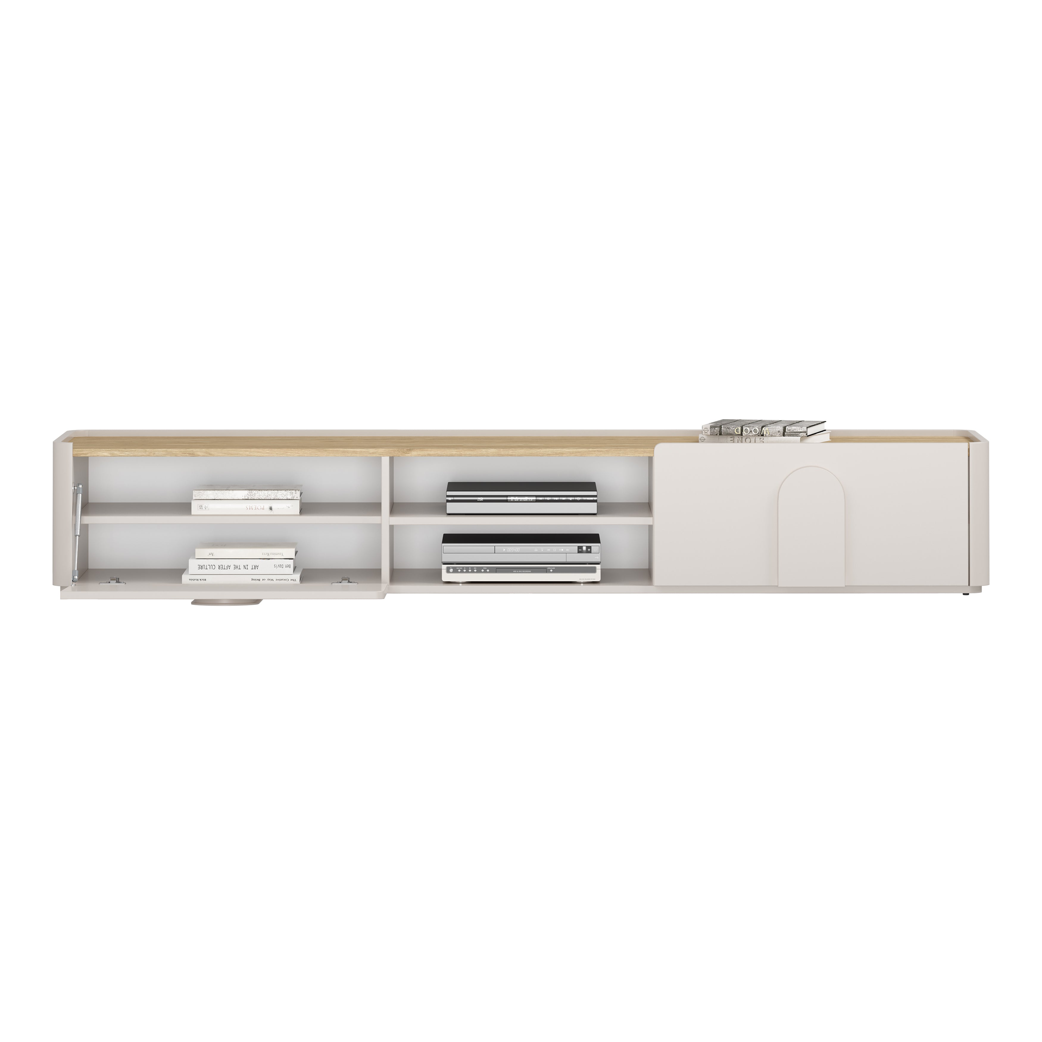 TV Kommode Amilio 220 cm, Material: MDF