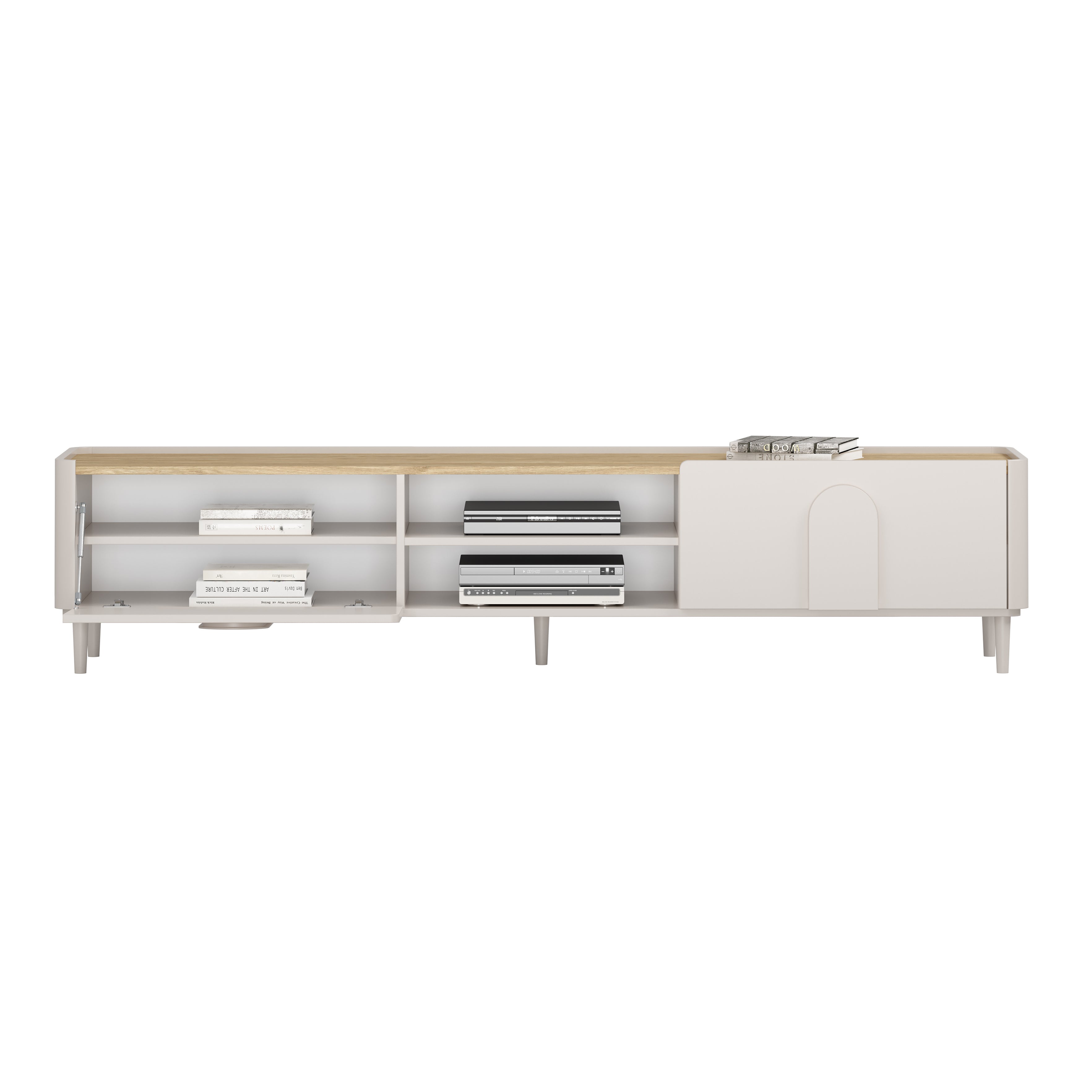 TV Kommode Amilio 220 cm, Material: MDF