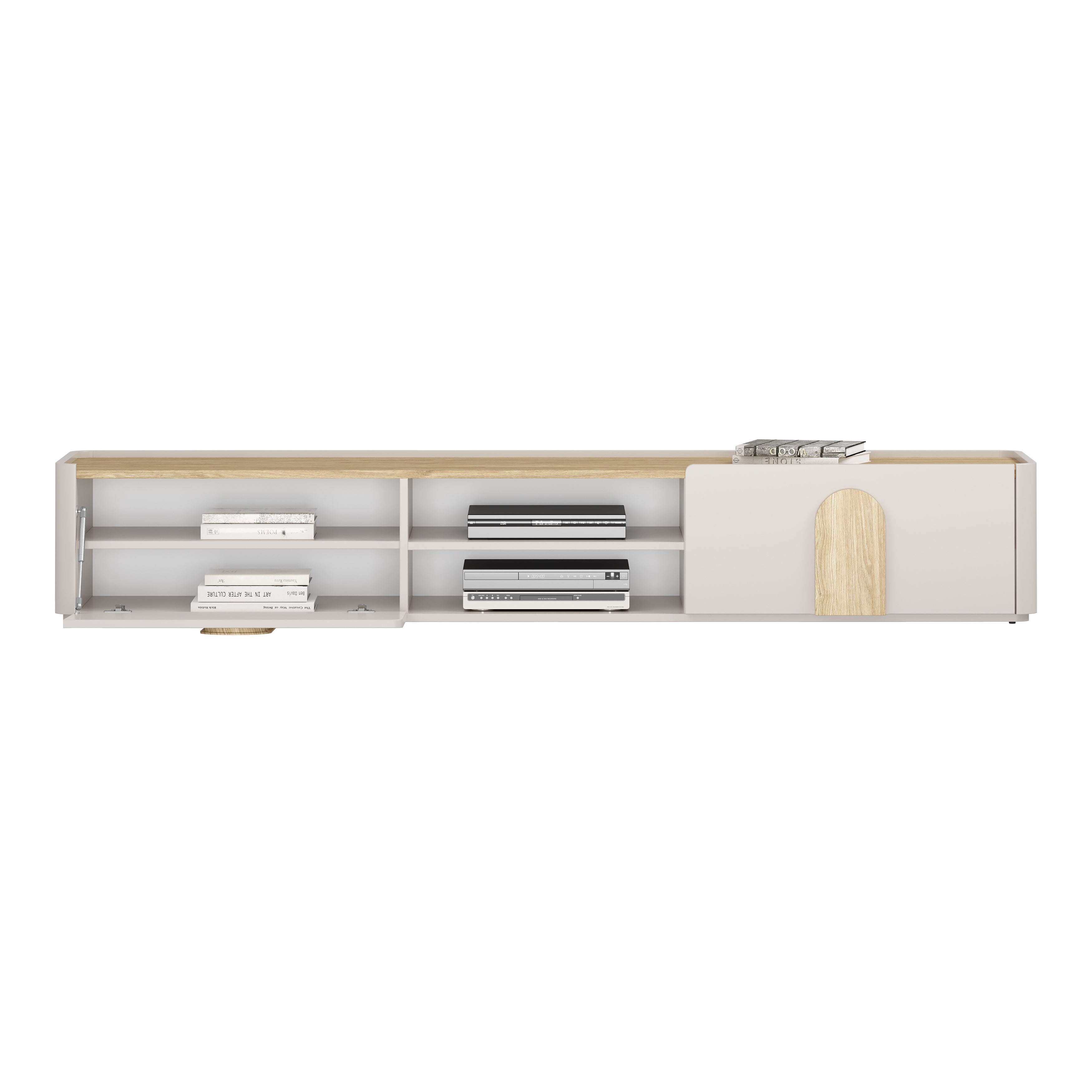 TV Kommode Amilio 220 cm, Material: MDF