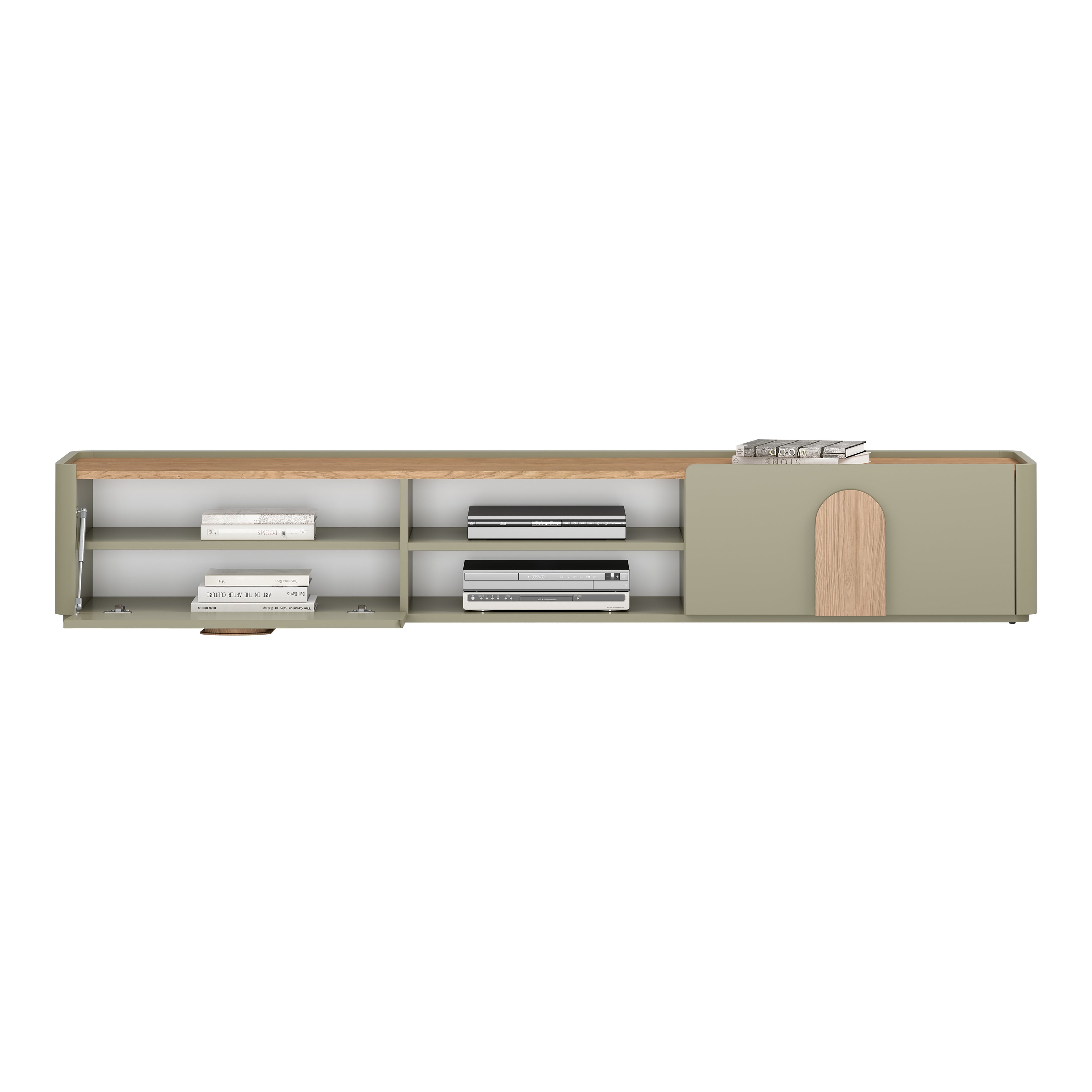 TV Kommode Amilio 220 cm, Material: MDF