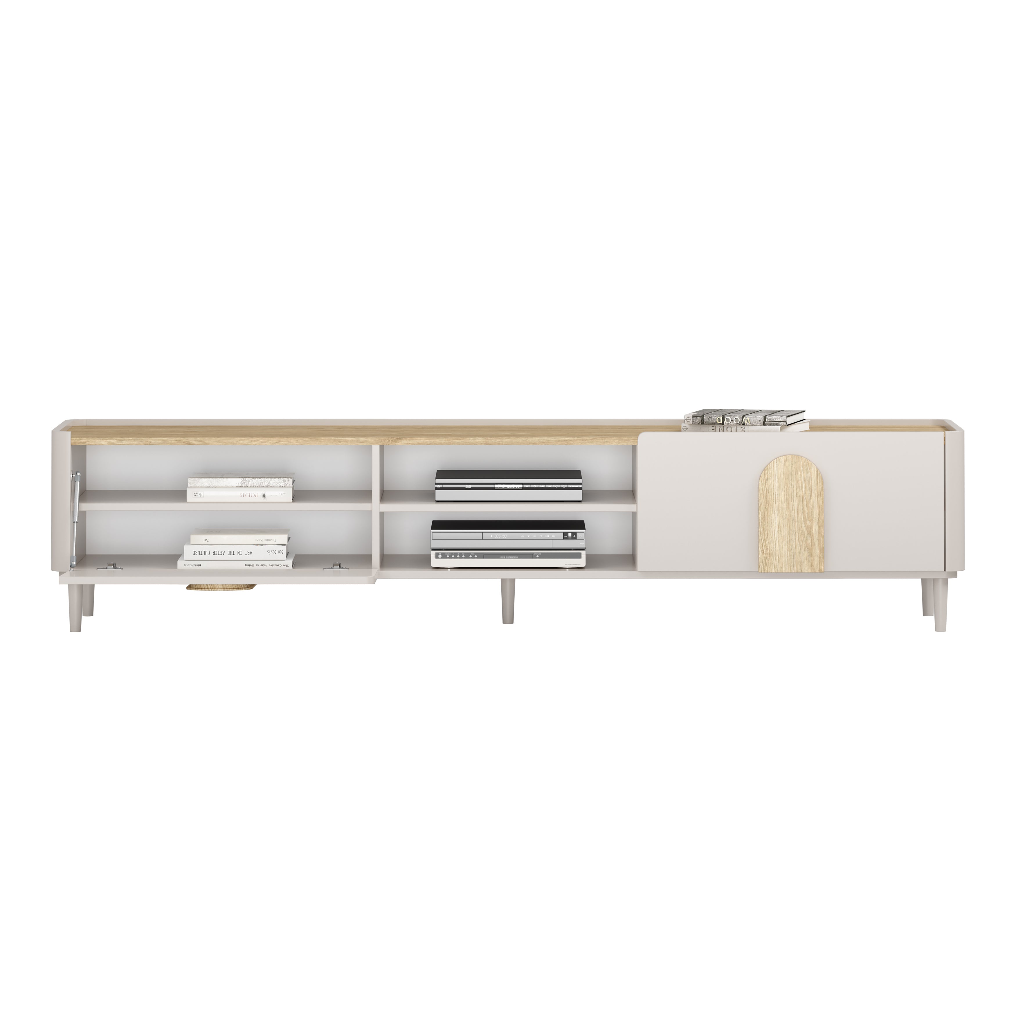 TV Kommode Amilio 220 cm, Material: MDF